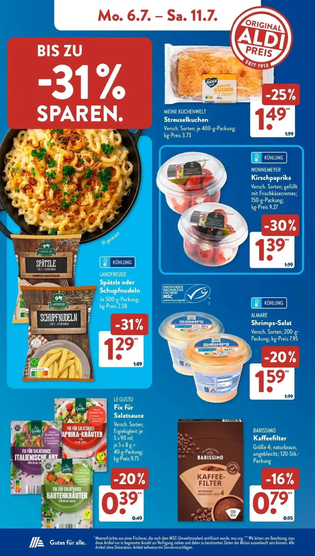 Aldi Süd Prospekt, Seite 9 von 32
