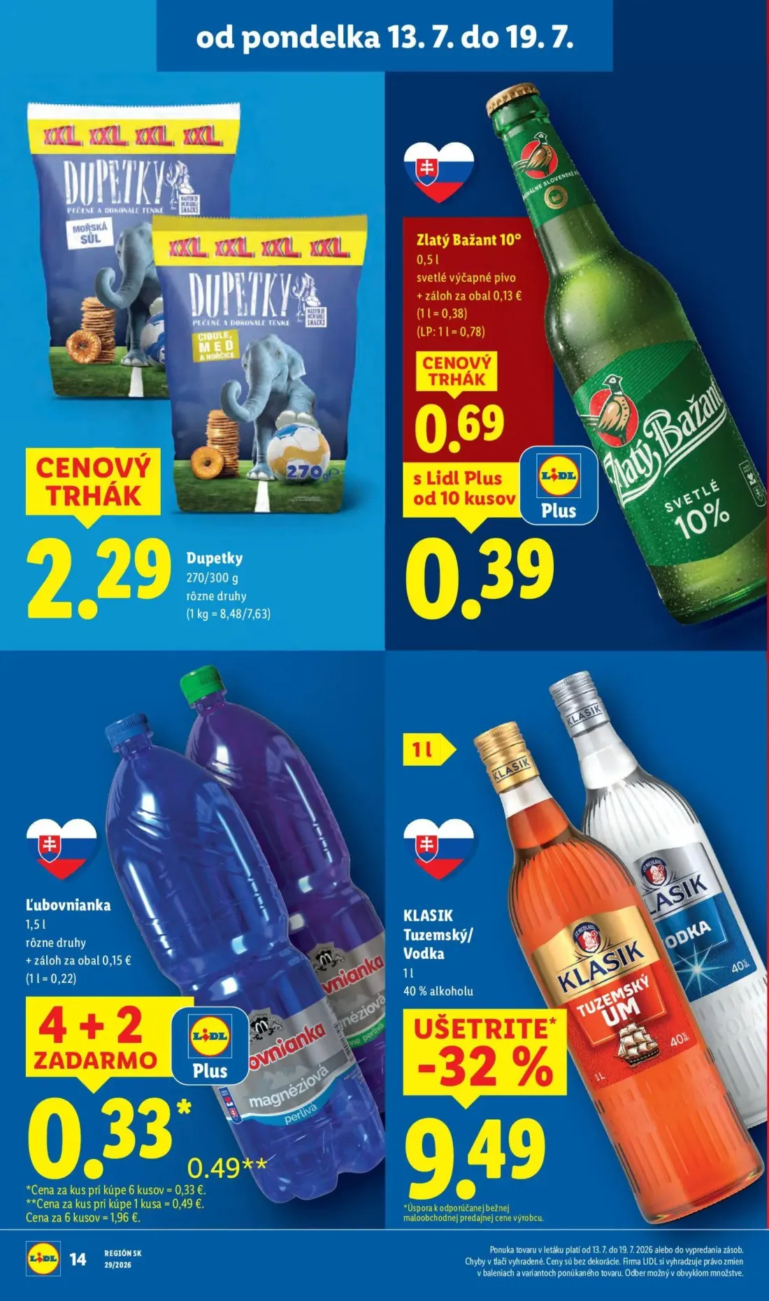 Lidl leták, strana 18 z 94 — Zlatý Bažant 10°