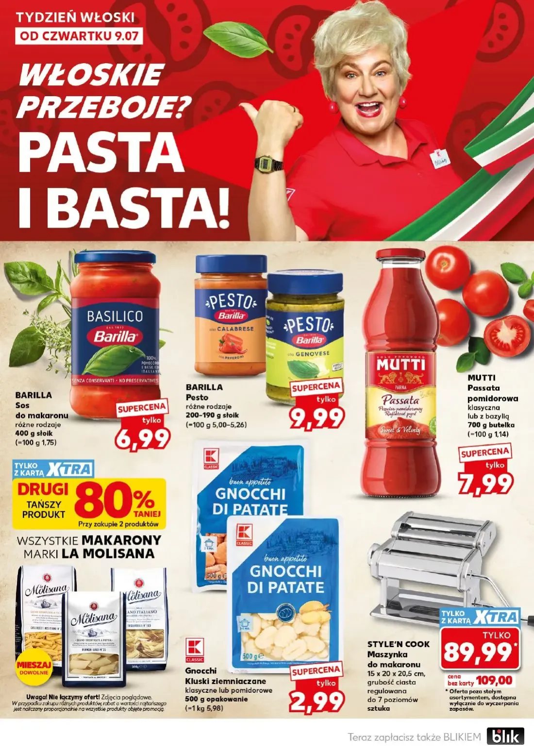 Kaufland gazetka, strona 16 z 36 — STYLE'N COOK Maszynka do makaronu, BARILLA Sos do makaronu, BARILLA Pesto