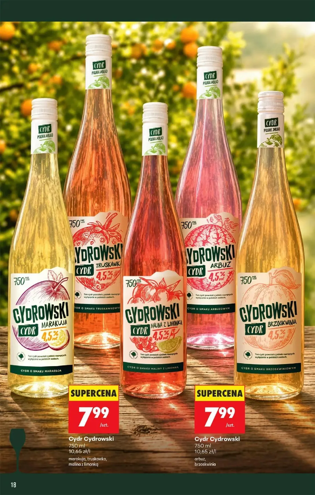 Biedronka gazetka, strona 18 z 36 — Cydr Cydrowski