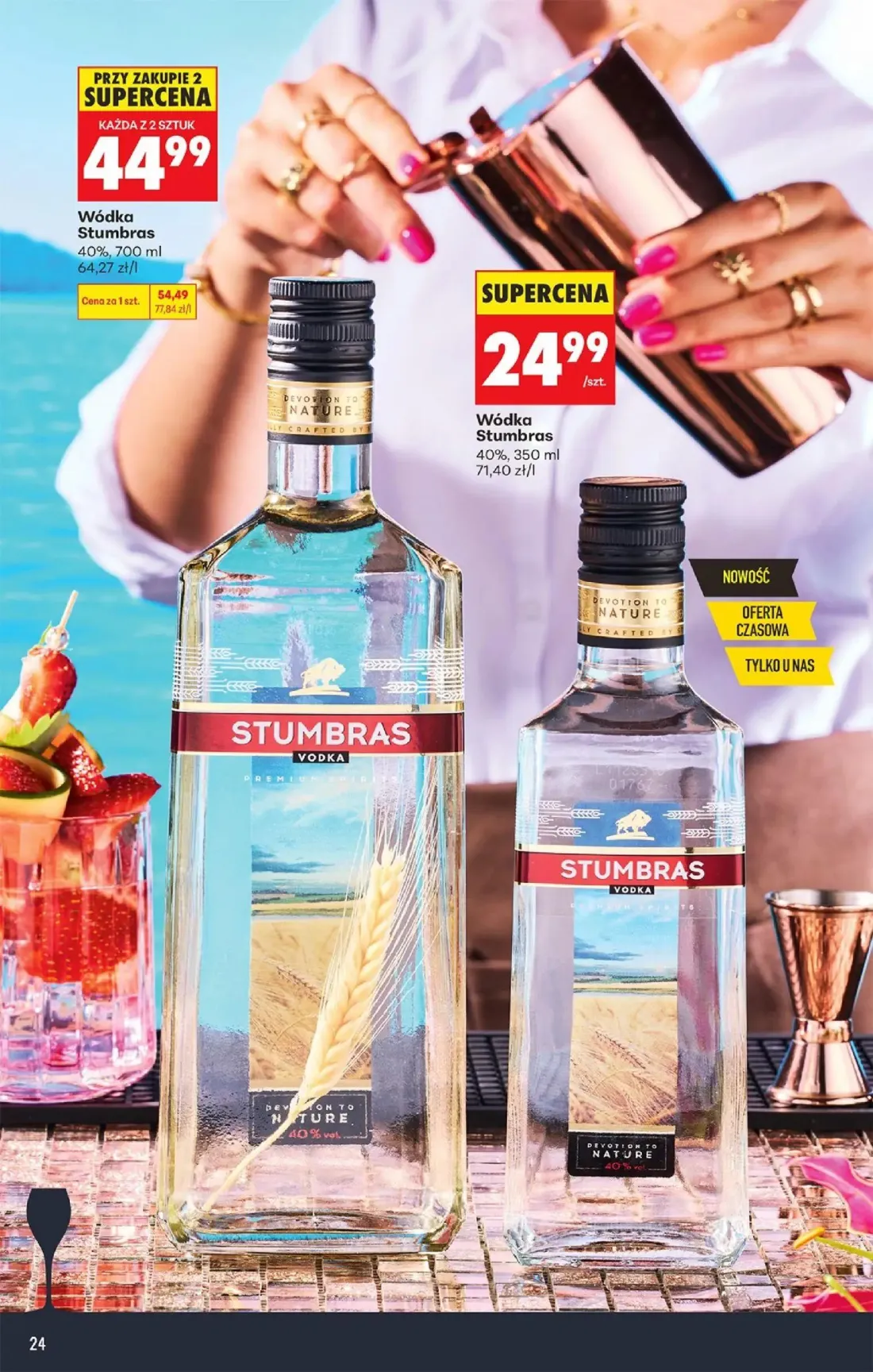 Biedronka gazetka, strona 24 z 36 — Wódka Stumbras, Wódka Stumbras
