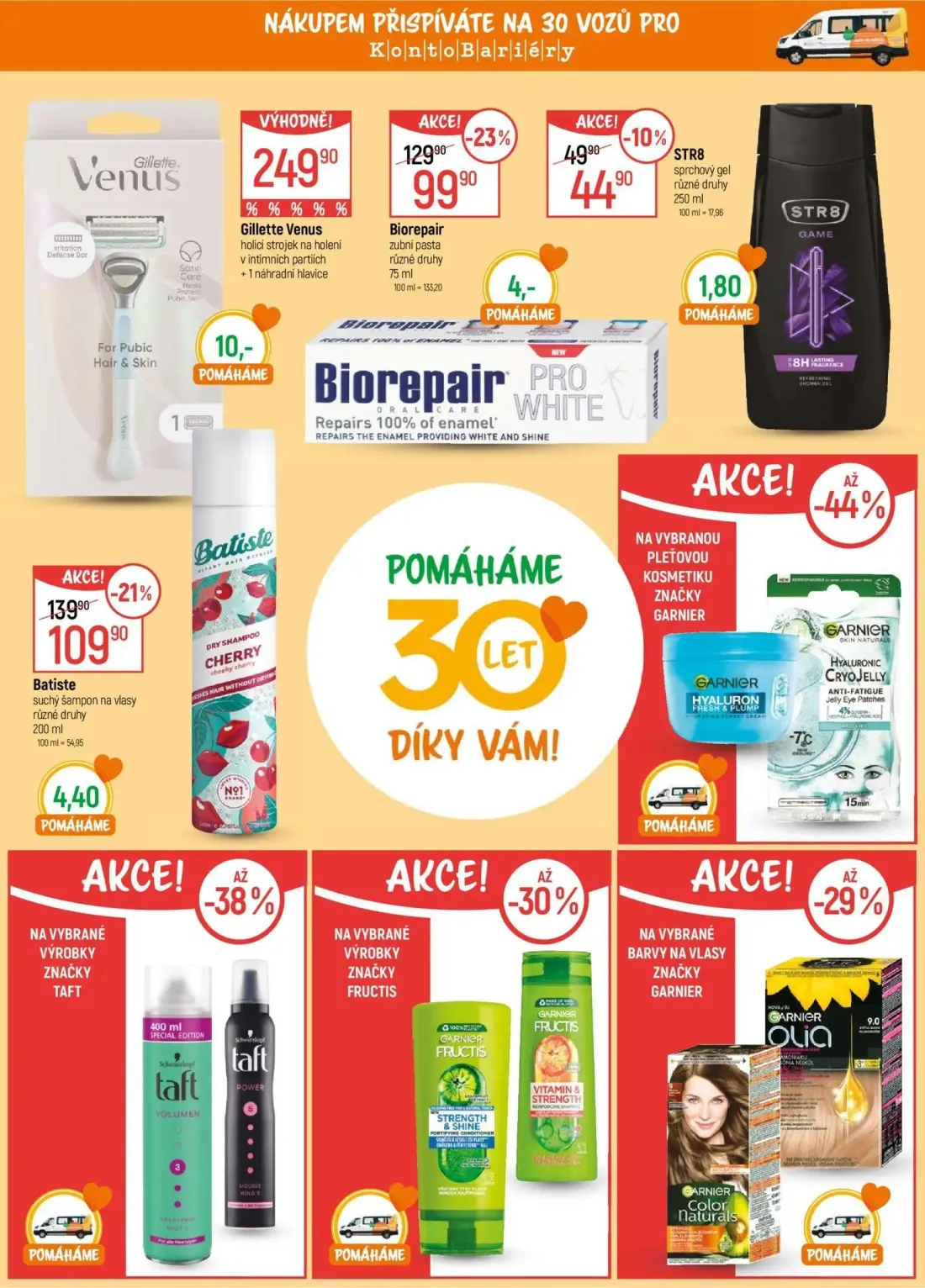 GLOBUS leták, strana 19 z 57 — Batiste suchý šampon na vlasy, STR8 sprchový gel