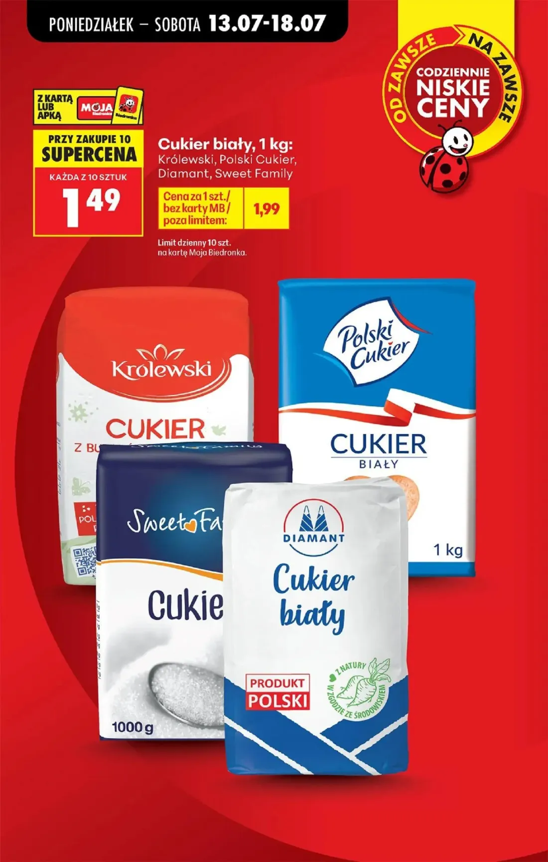 Biedronka gazetka, strona 9 z 88 — Cukier biały