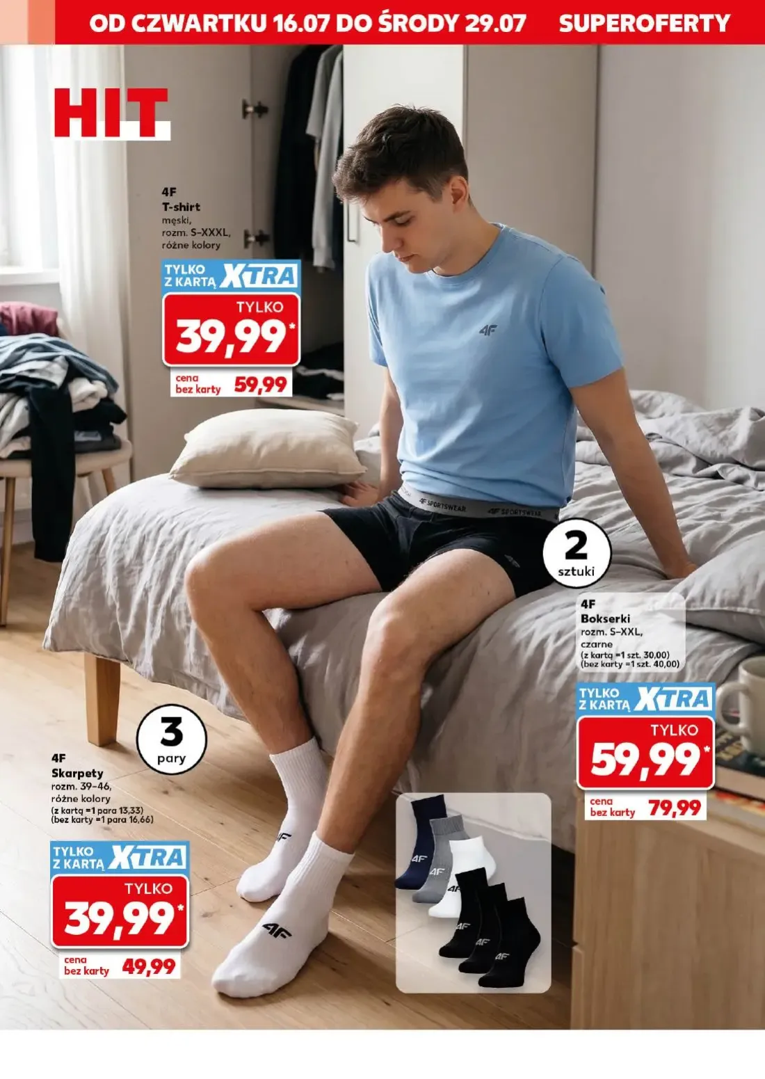 Kaufland gazetka, strona 2 z 16 — 4F T-shirt męski, 4F Bokserki, 4F Skarpety