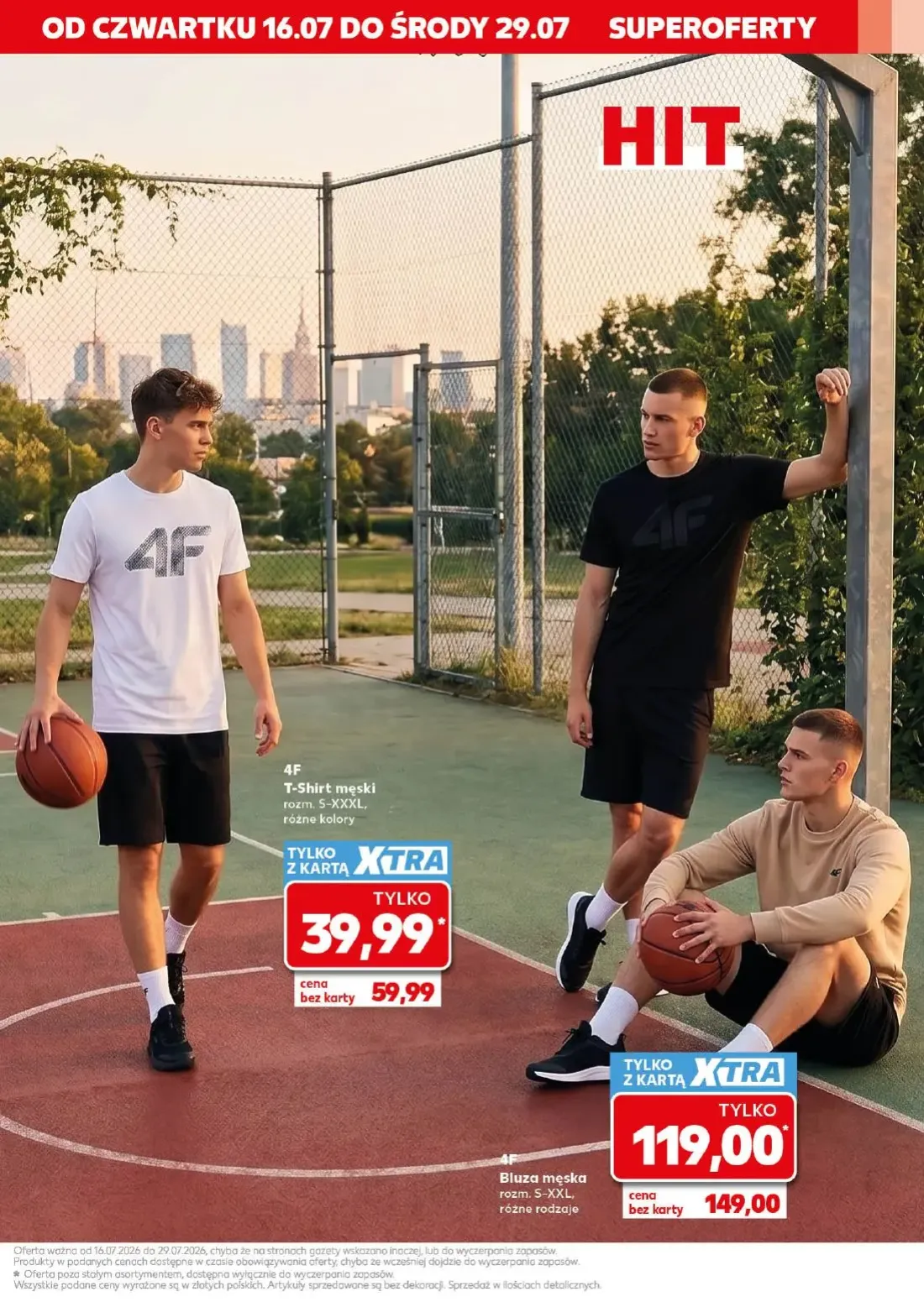 Kaufland gazetka, strona 3 z 16 — Bluza męska, 4F T-Shirt męski
