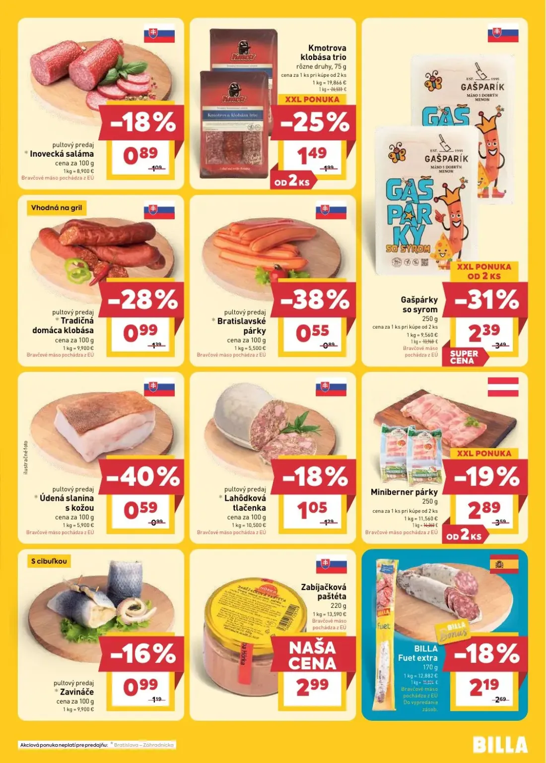 Billa leták, strana 7 z 30