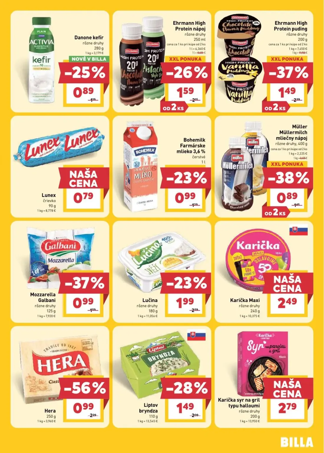 Billa leták, strana 9 z 30