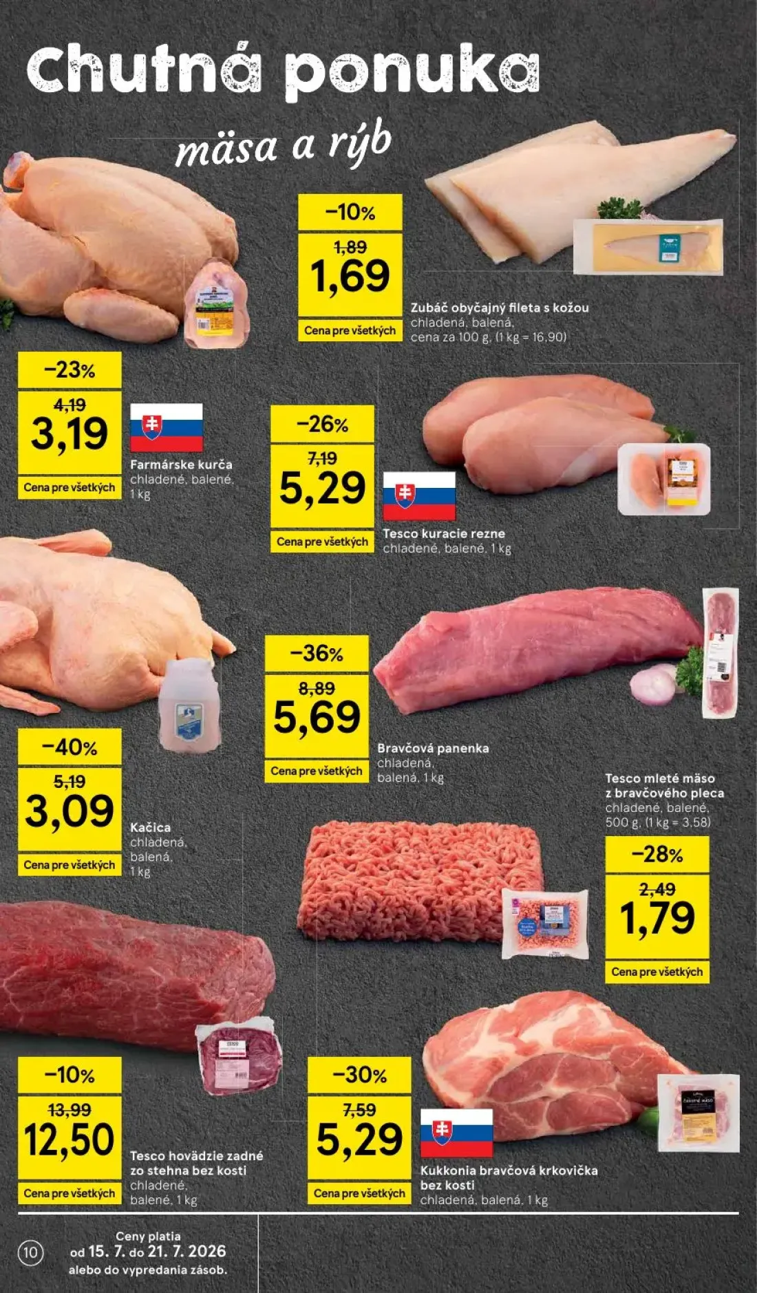 Tesco Supermarket leták, strana 10 z 33