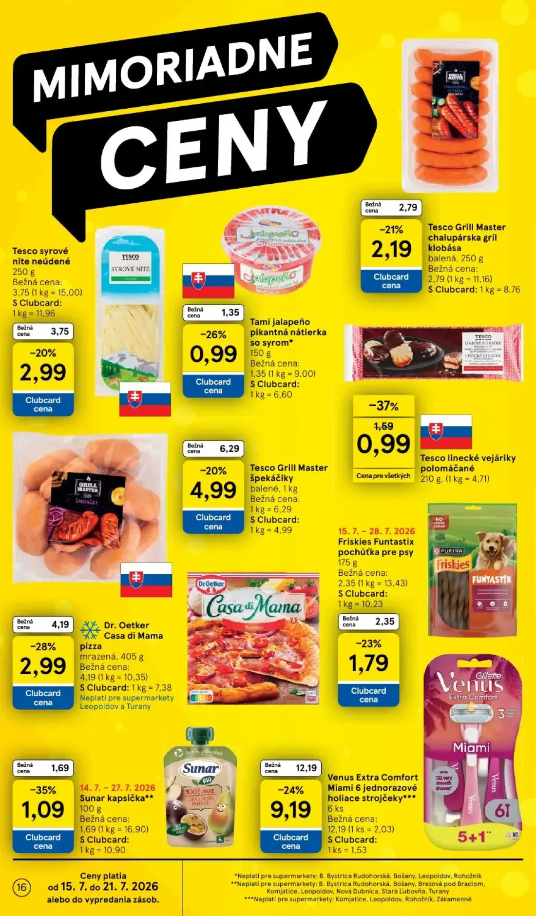 Tesco Supermarket leták, strana 16 z 33