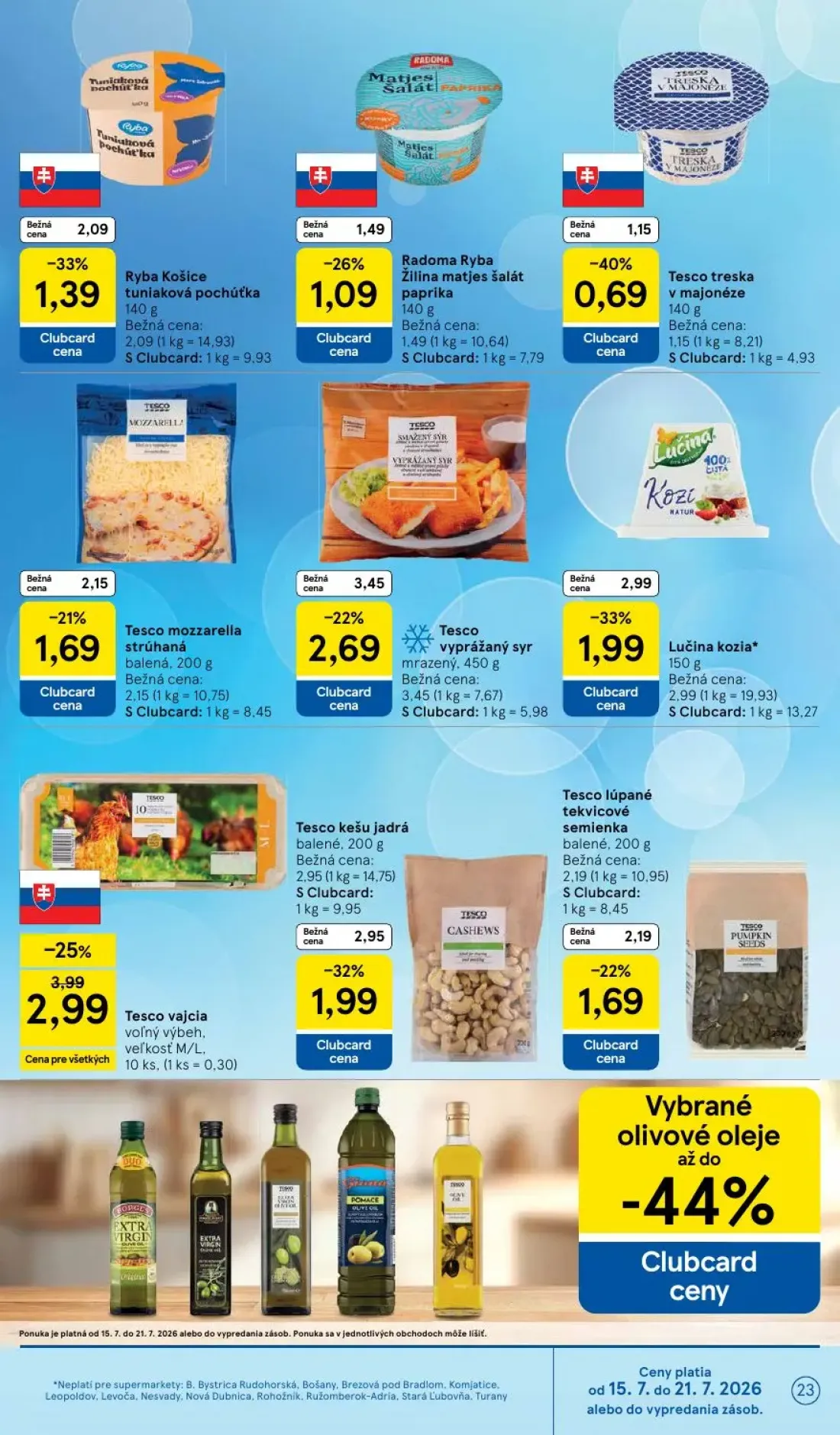 Tesco Supermarket leták, strana 23 z 33
