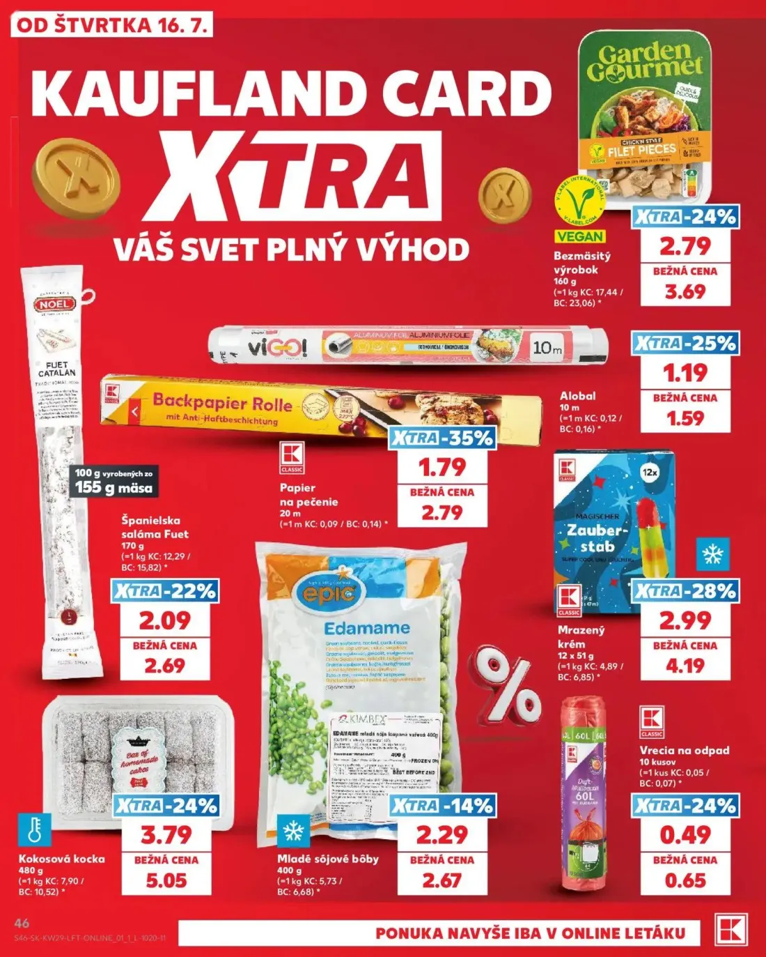 Kaufland leták, strana 46 z 86 — Mrazený krém