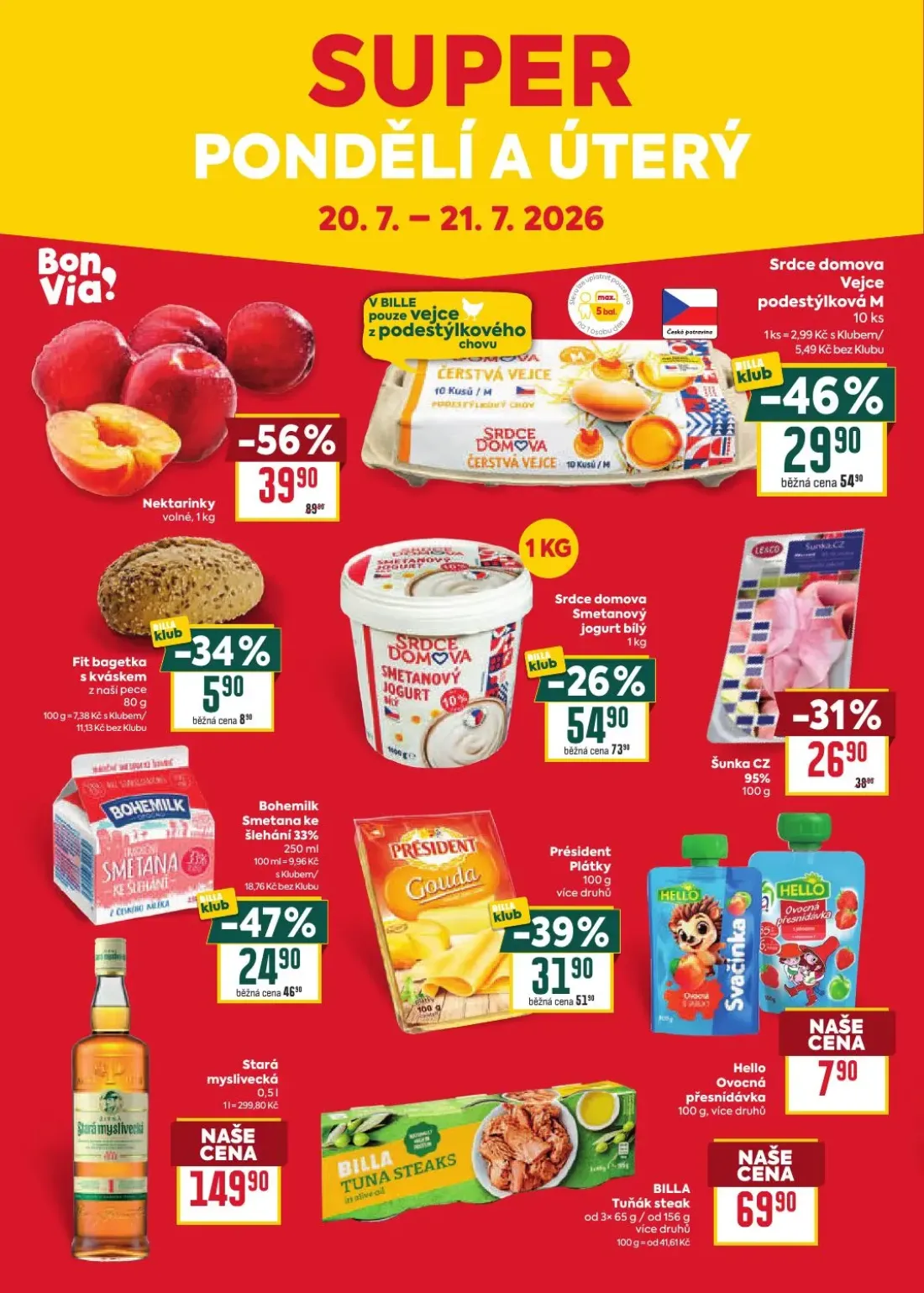 Billa leták, strana 34 z 37