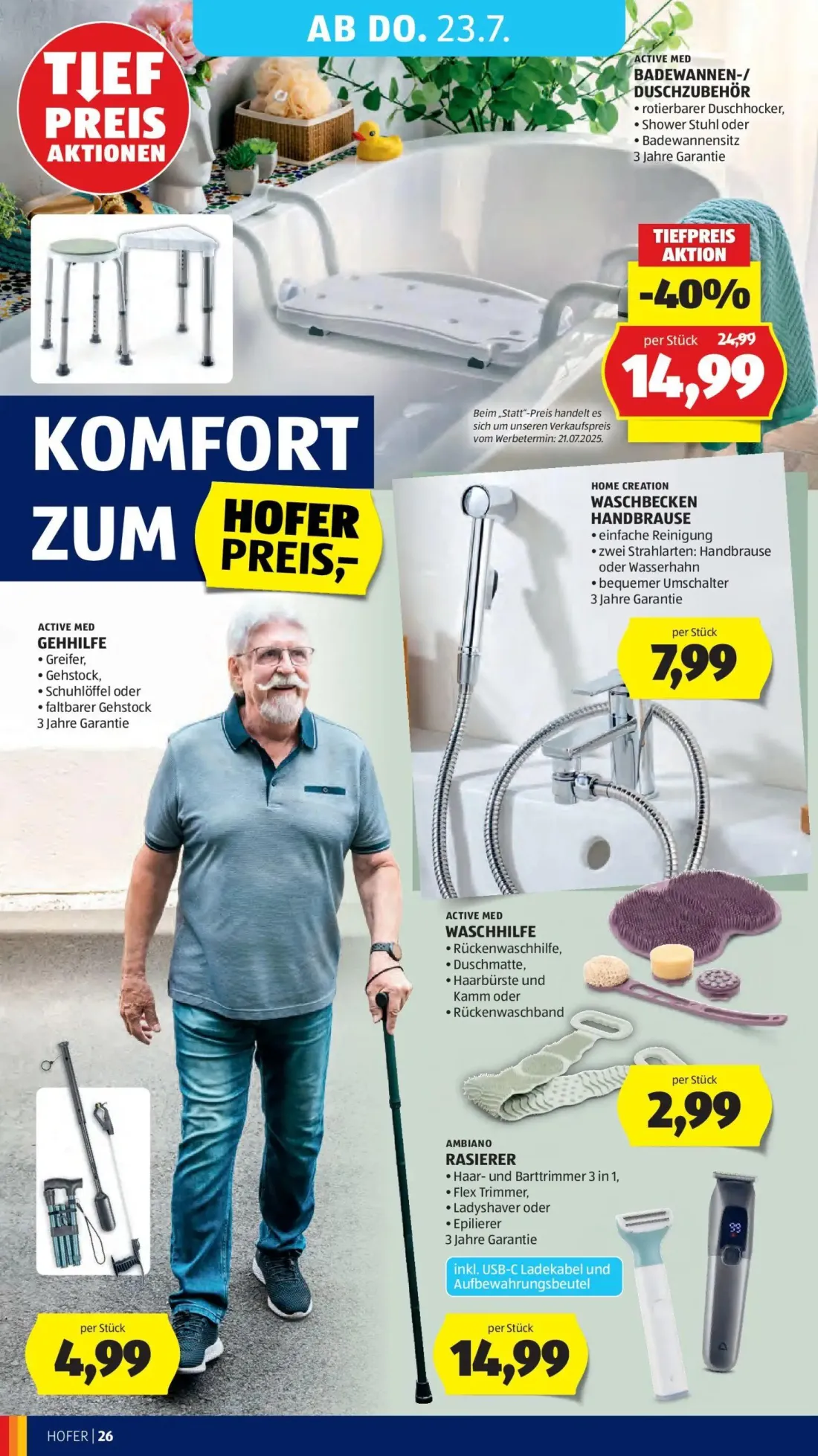Hofer Prospekt, Seite 32 von 46