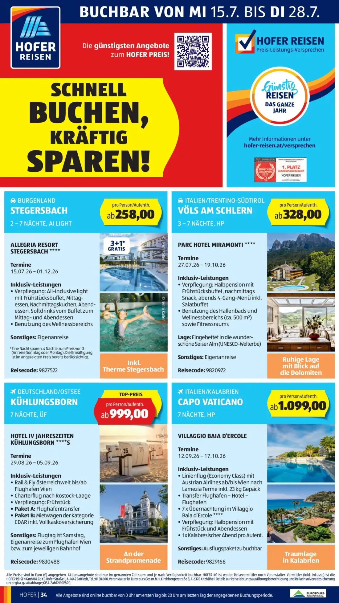 Hofer Prospekt, Seite 40 von 46