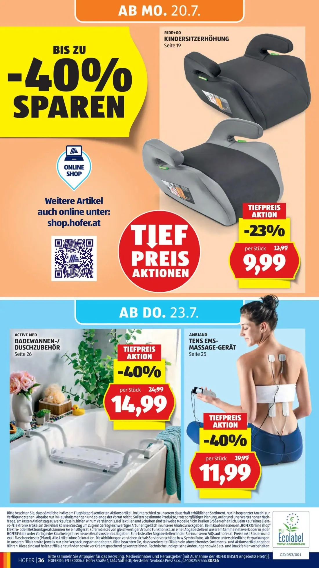 Hofer Prospekt, Seite 42 von 46
