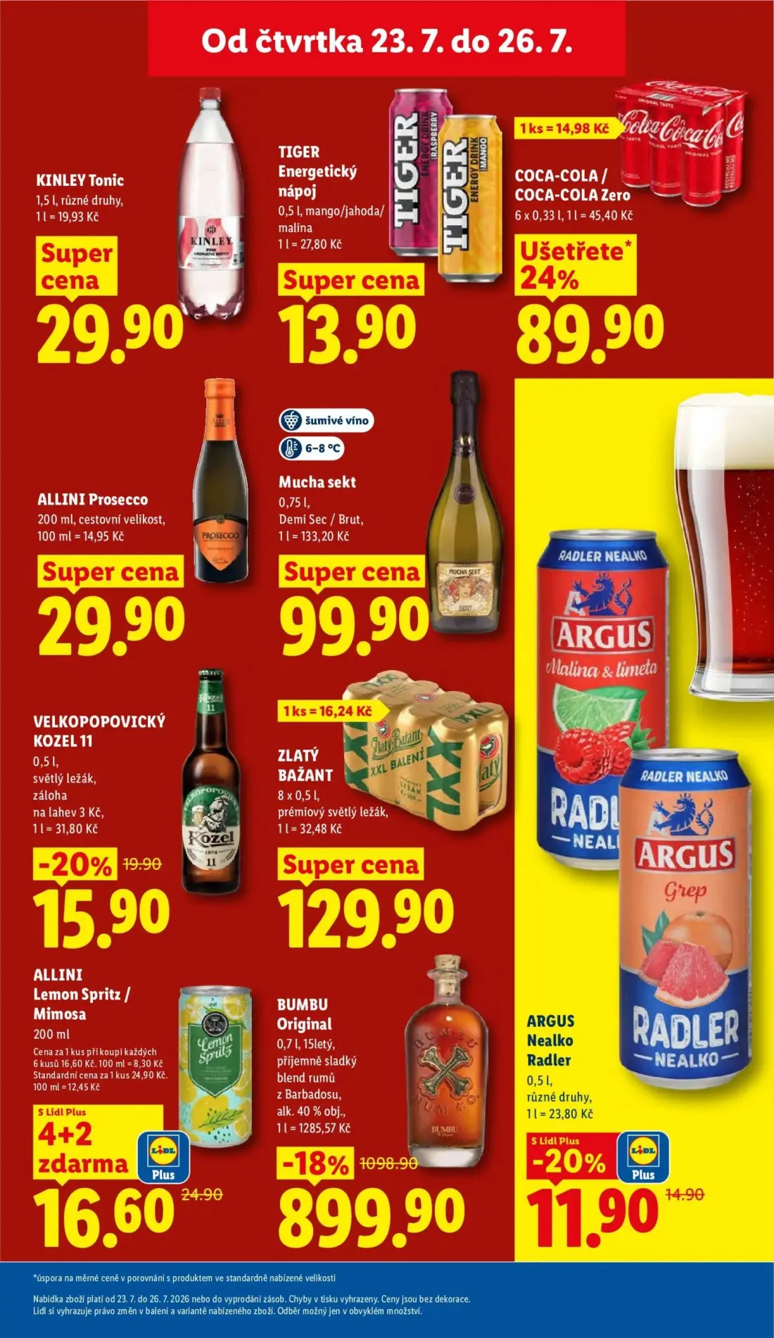 Lidl leták, strana 25 z 53 — BUMBU Original, ALLINI Lemon Spritz / Mimosa, VELKOPOPOVICKÝ KOZEL 11