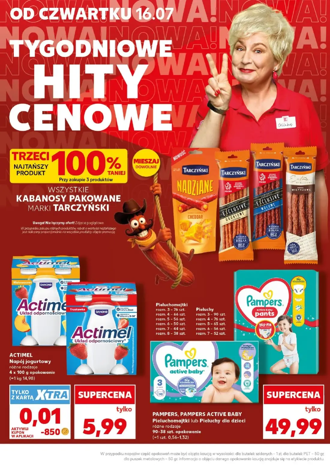 Kaufland gazetka, strona 4 z 30 — Pampers Pieluchomajtki lub Pieluchy dla dzieci
