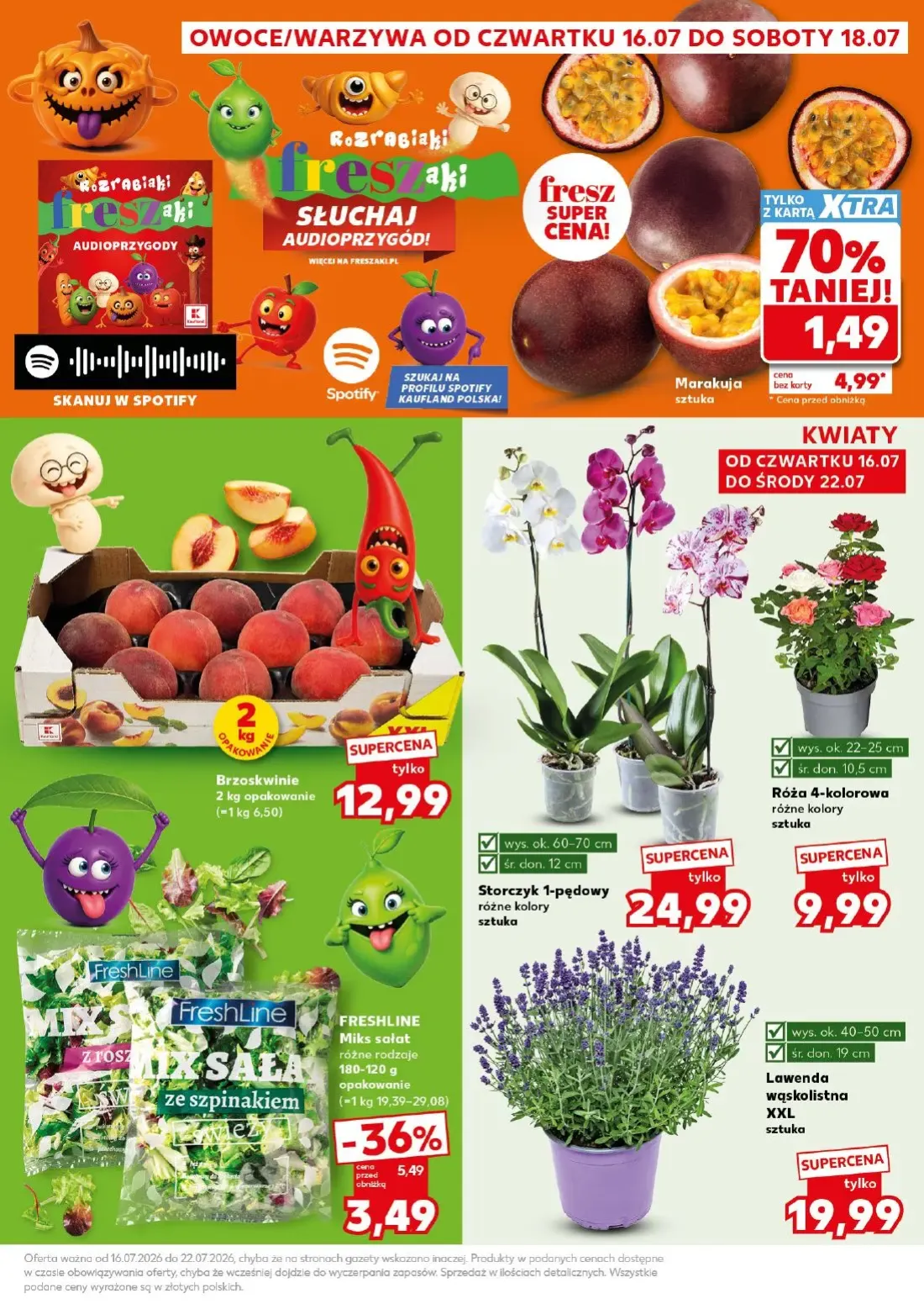 Kaufland gazetka, strona 7 z 30 — Marakuja, Brzoskwinie