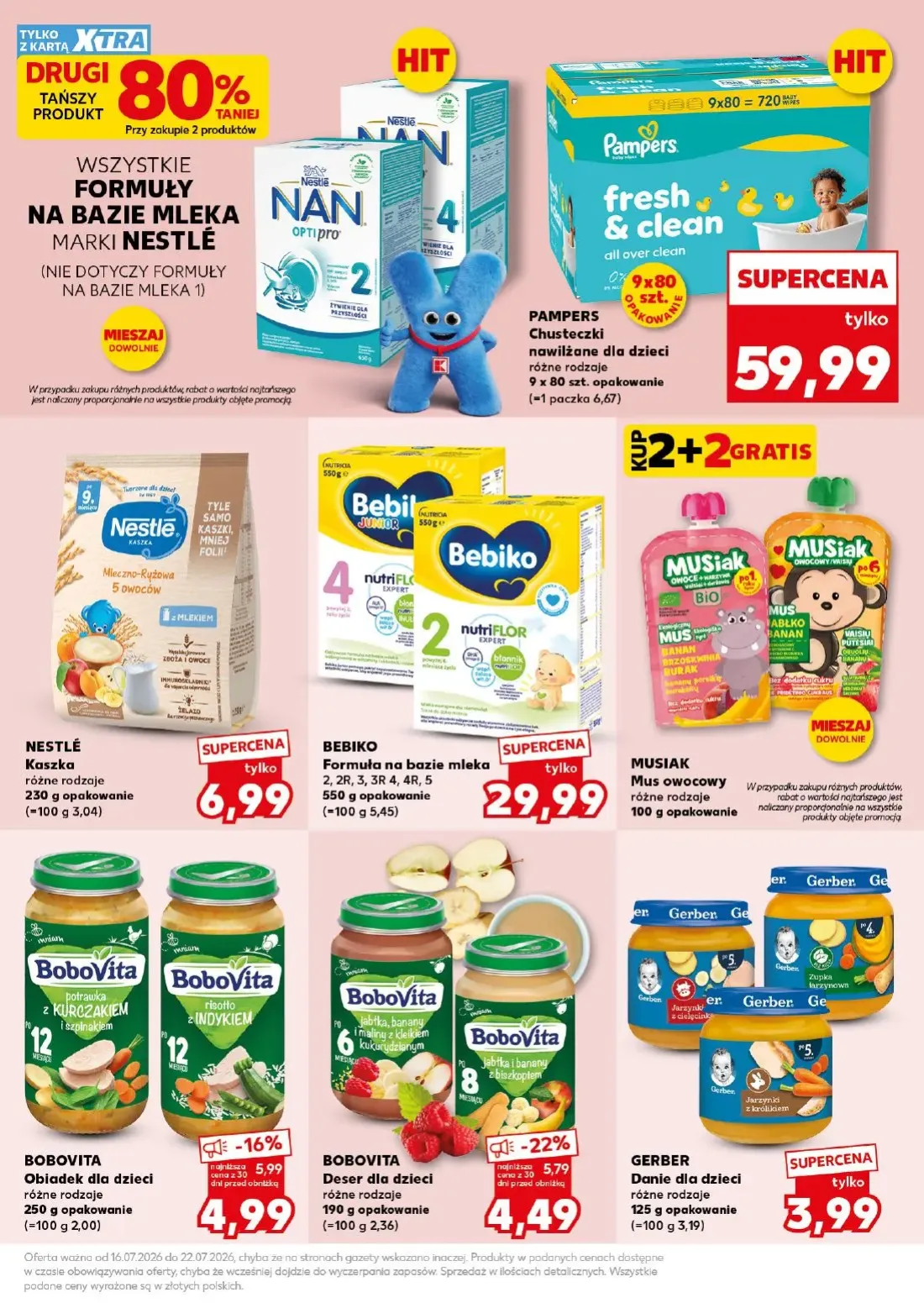 Kaufland gazetka, strona 29 z 30 — BOBOVITA Deser dla dzieci, BOBOVITA Obiadek dla dzieci, PAMPERS Chusteczki nawilżane dla …