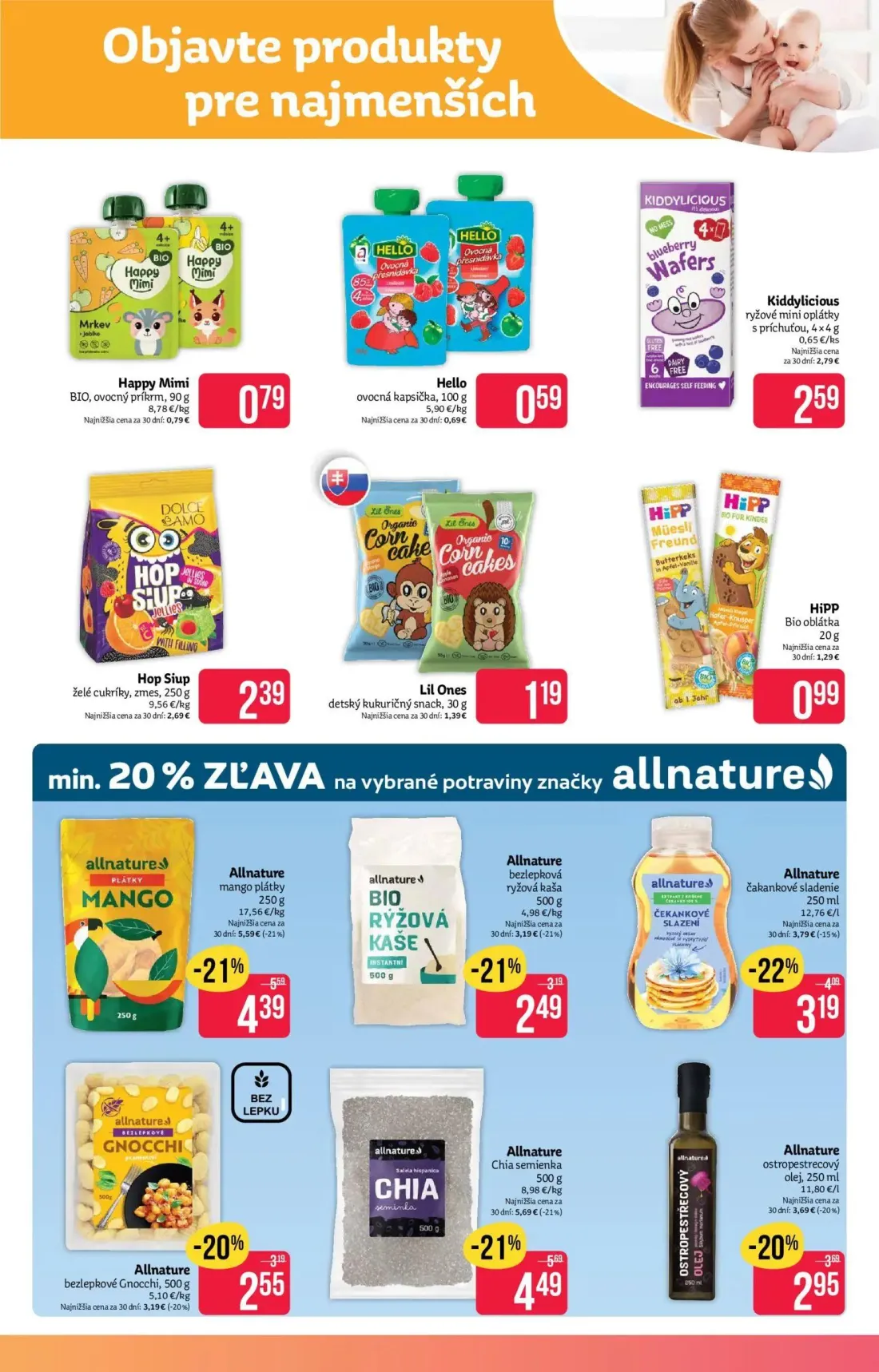 Teta Drogerie leták, strana 11 z 16 — Allnature mango plátky, Allnature Chia semienka, Allnature ostropestrecový olej