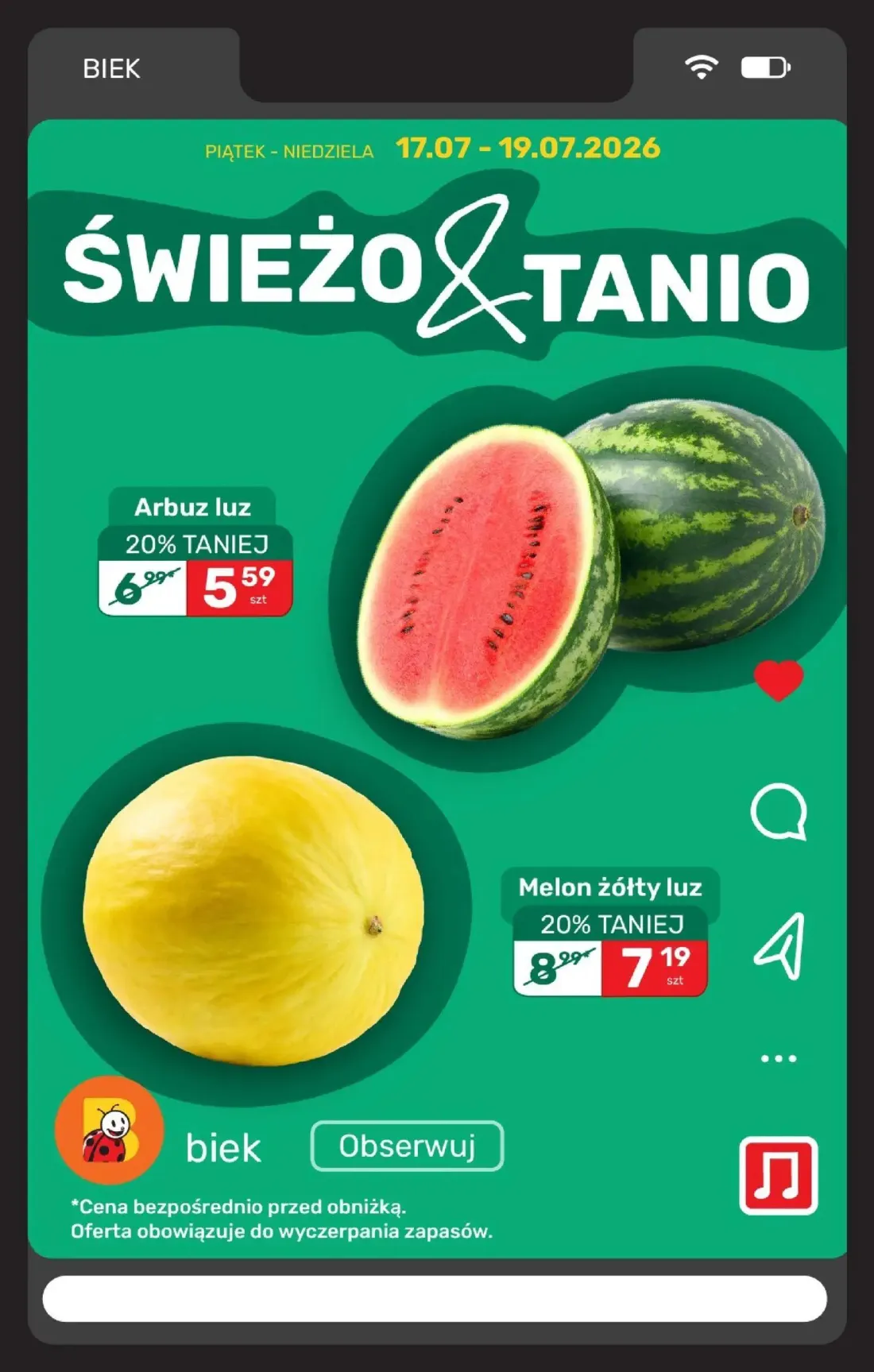 Biedronka gazetka, strona 9 z 23