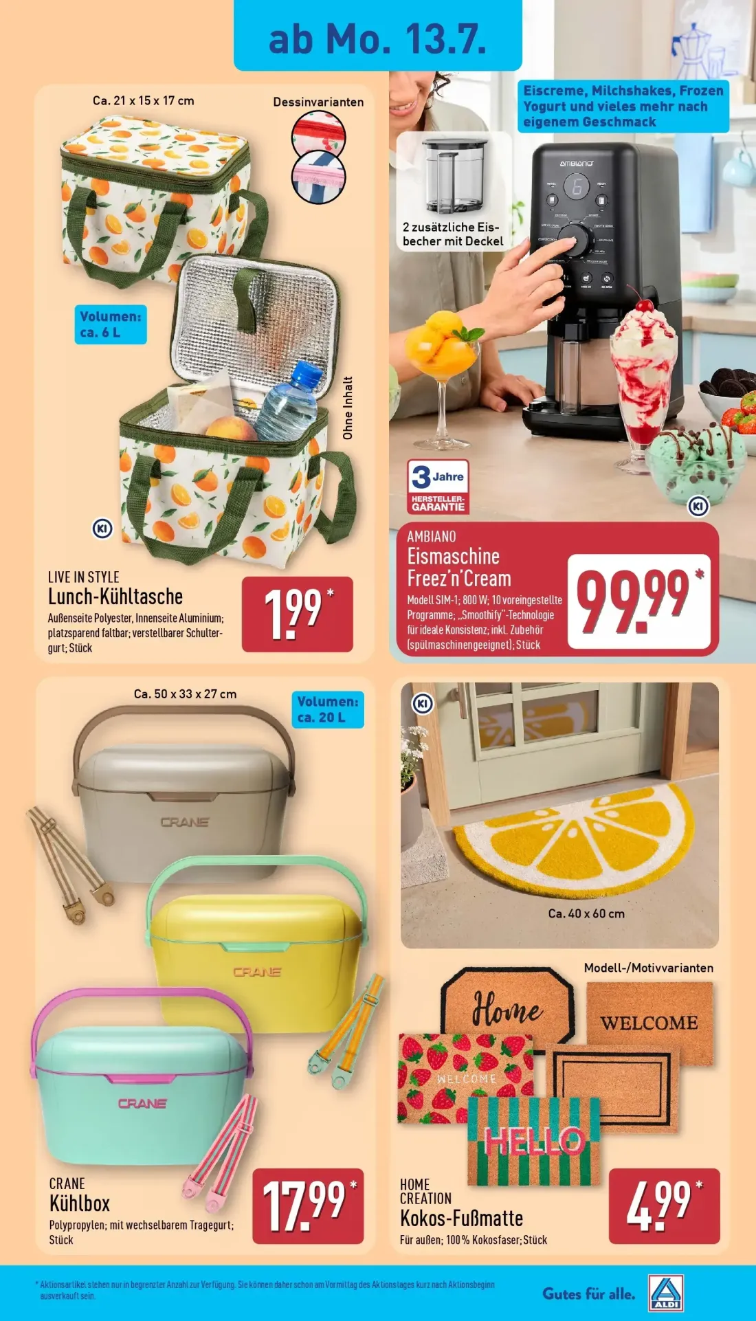Aldi Nord Prospekt, Seite 19 von 38 — Lunch-Kühltasche