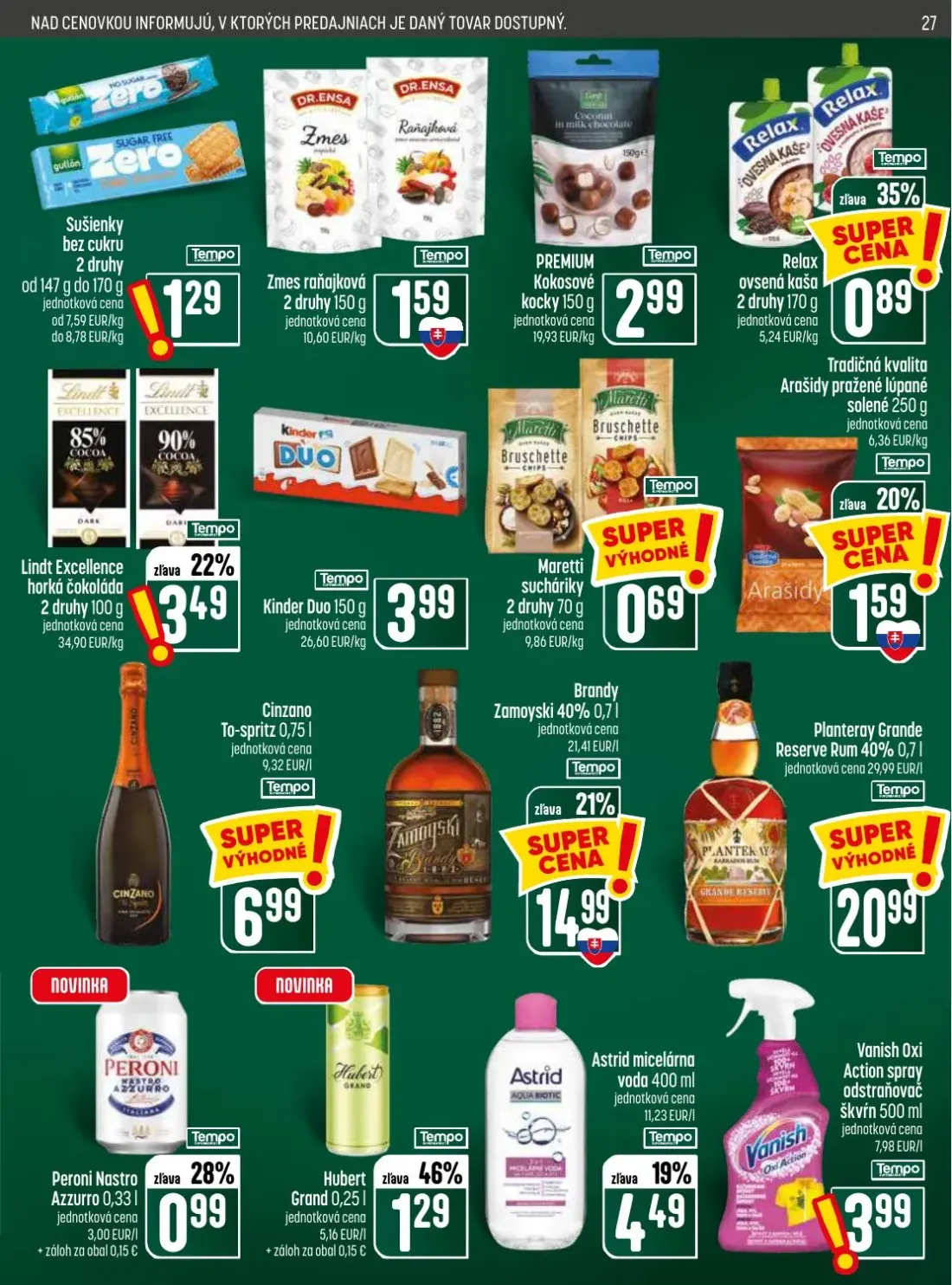 Coop Jednota leták, strana 27 z 28