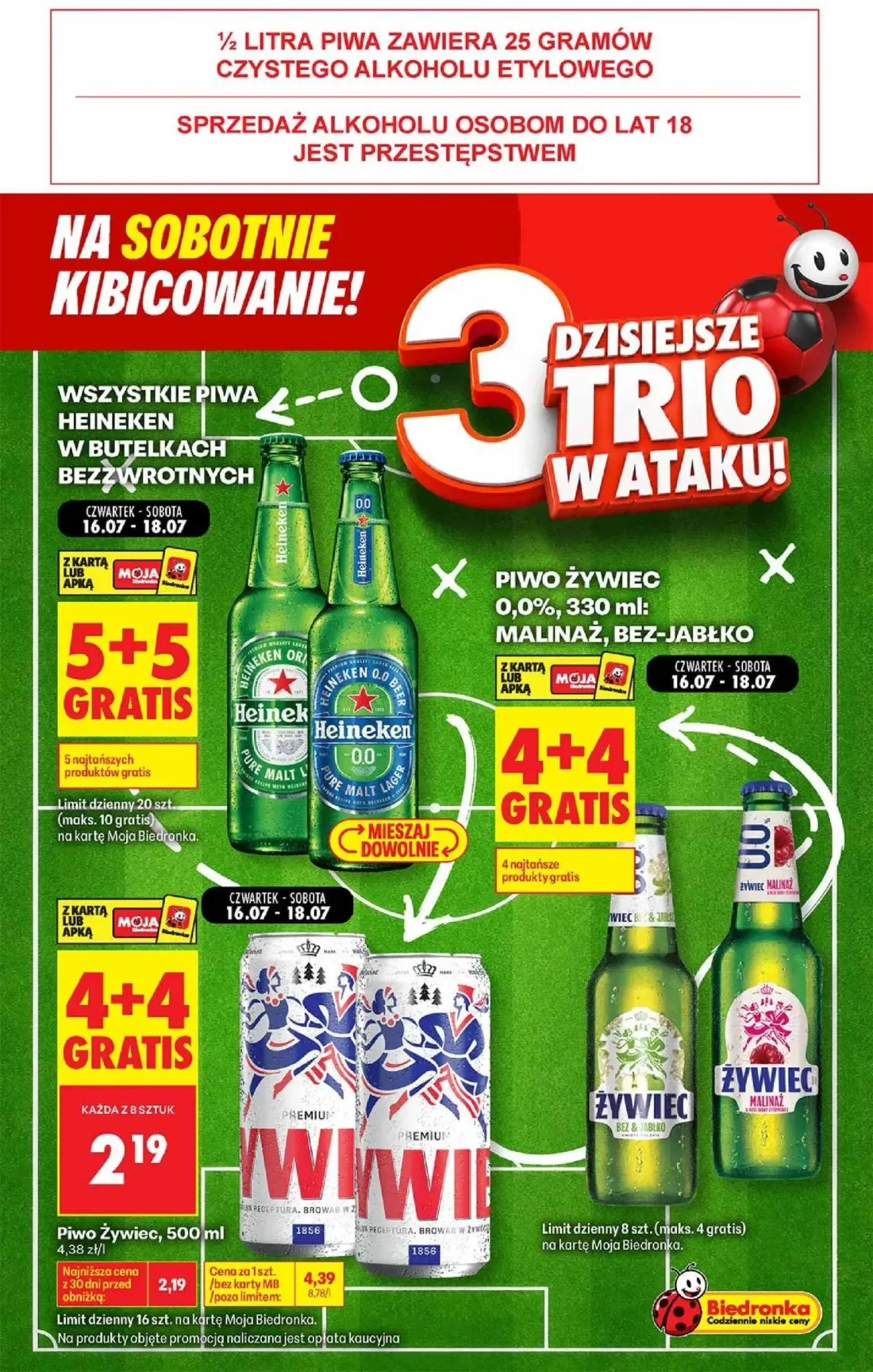 Biedronka gazetka, strona 2 z 5 — Piwo Żywiec