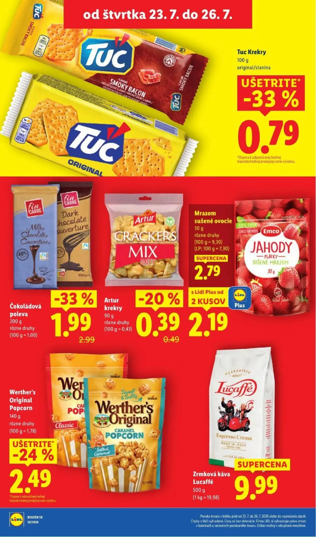 Lidl leták, strana 84 z 108 — Zrnková káva Lucaffé