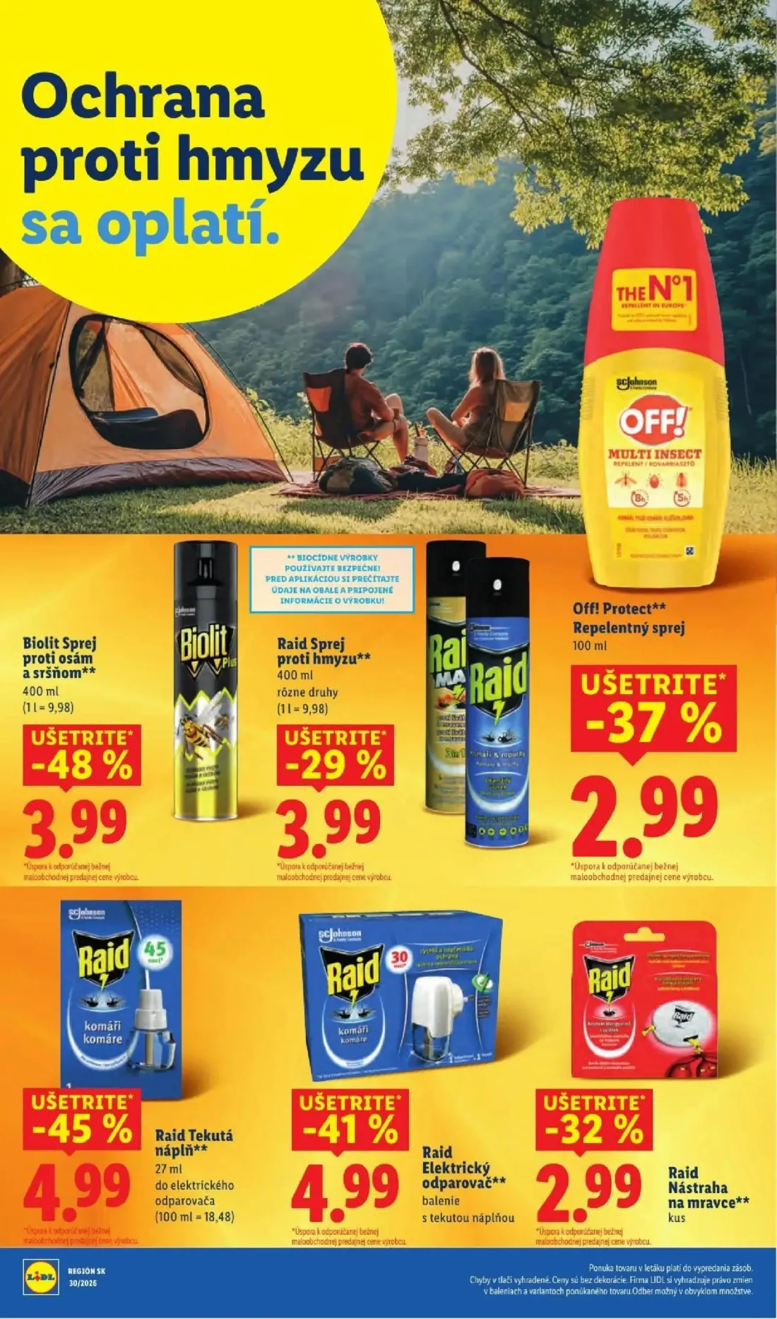 Lidl leták, strana 87 z 108 — Raid Nástraha na mravce** kus