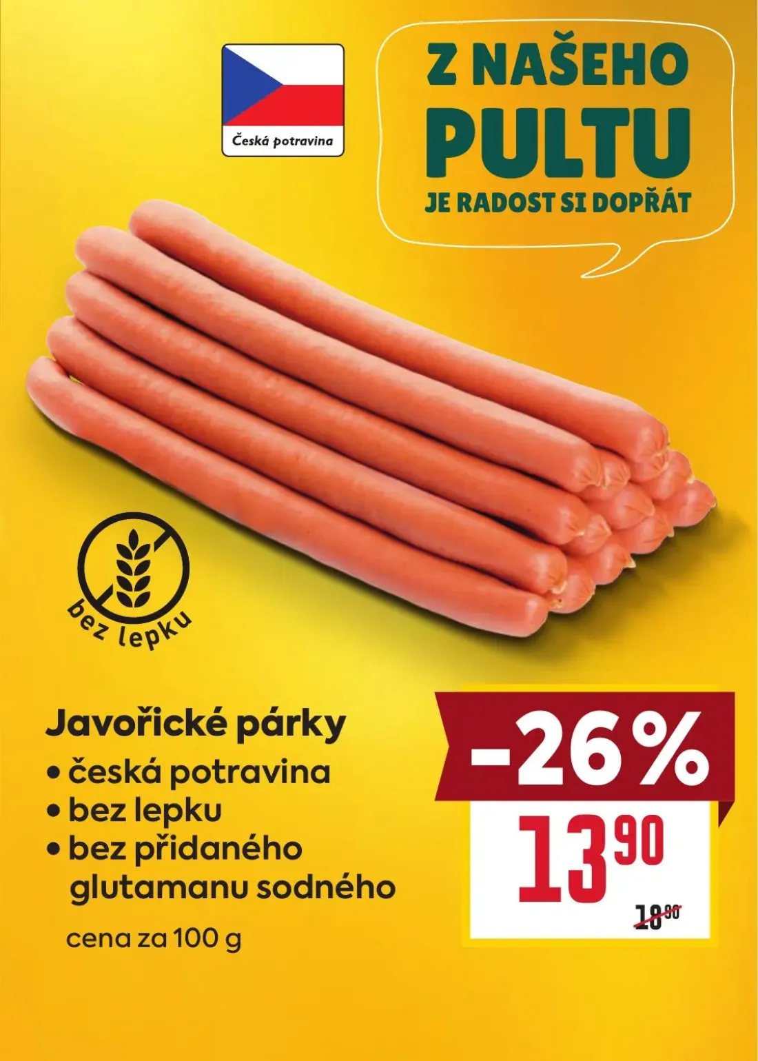 Billa leták, strana 5 z 38 — Javořické párky