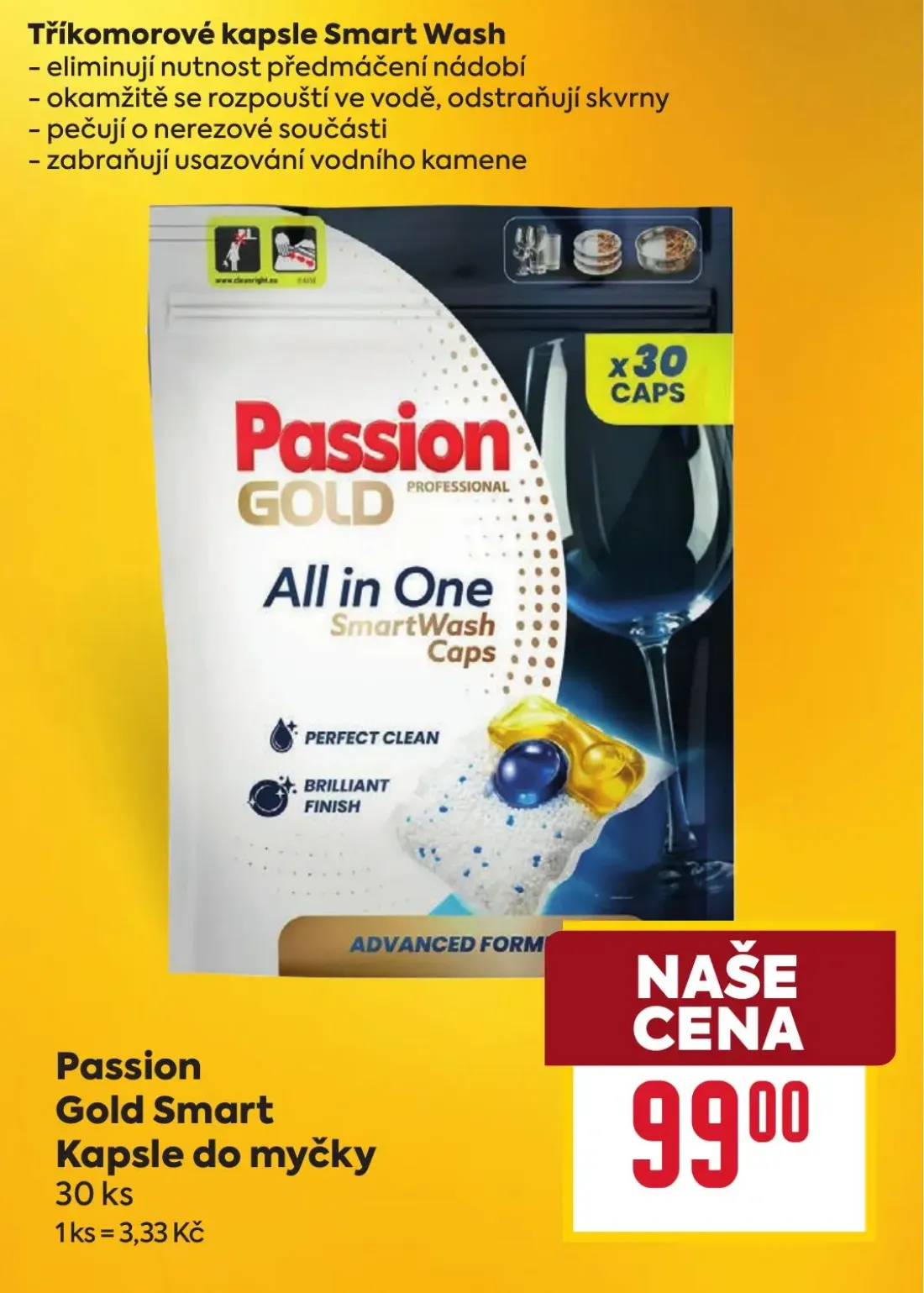 Billa leták, strana 38 z 38 — Passion Gold Smart Kapsle do myčky