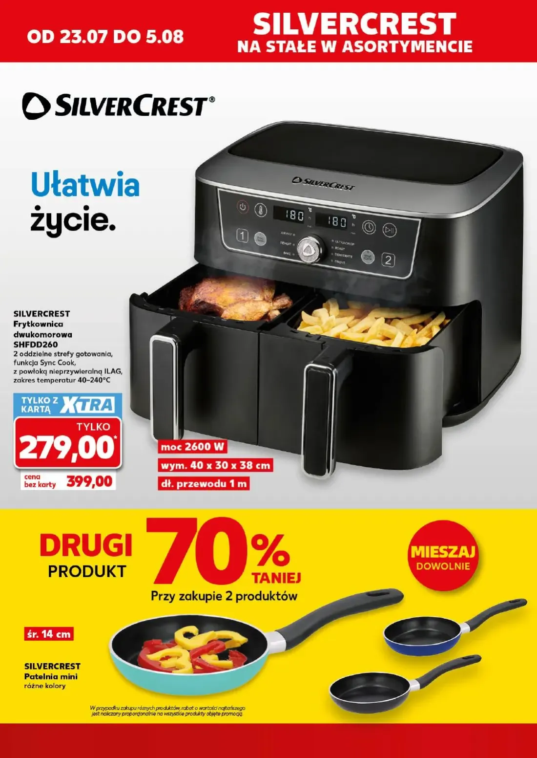 Kaufland gazetka, strona 2 z 18 — SILVERCREST Frytkownica dwukomorowa SHFDD260