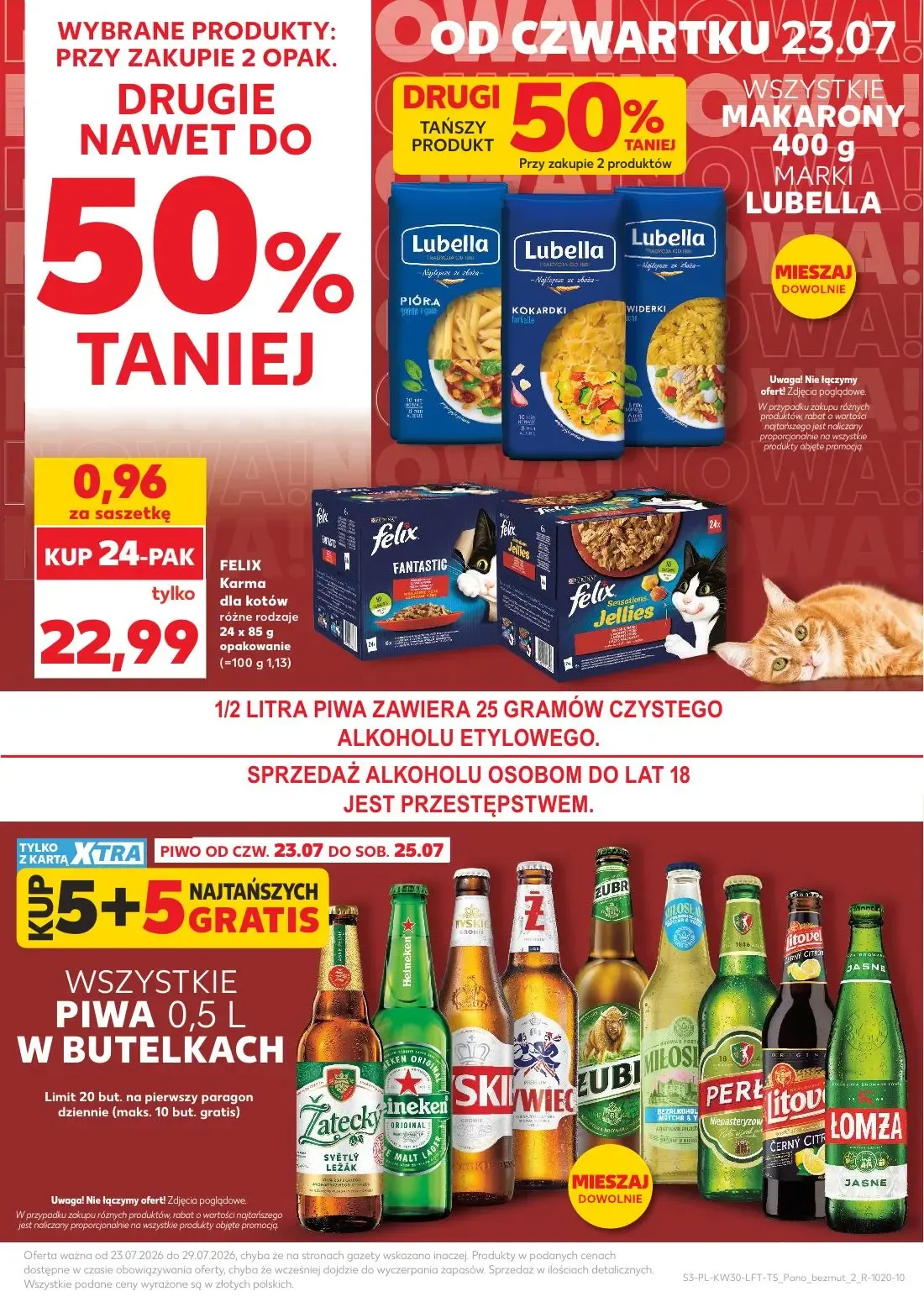 Kaufland gazetka, strona 3 z 68 — Karma Felix dla kotów