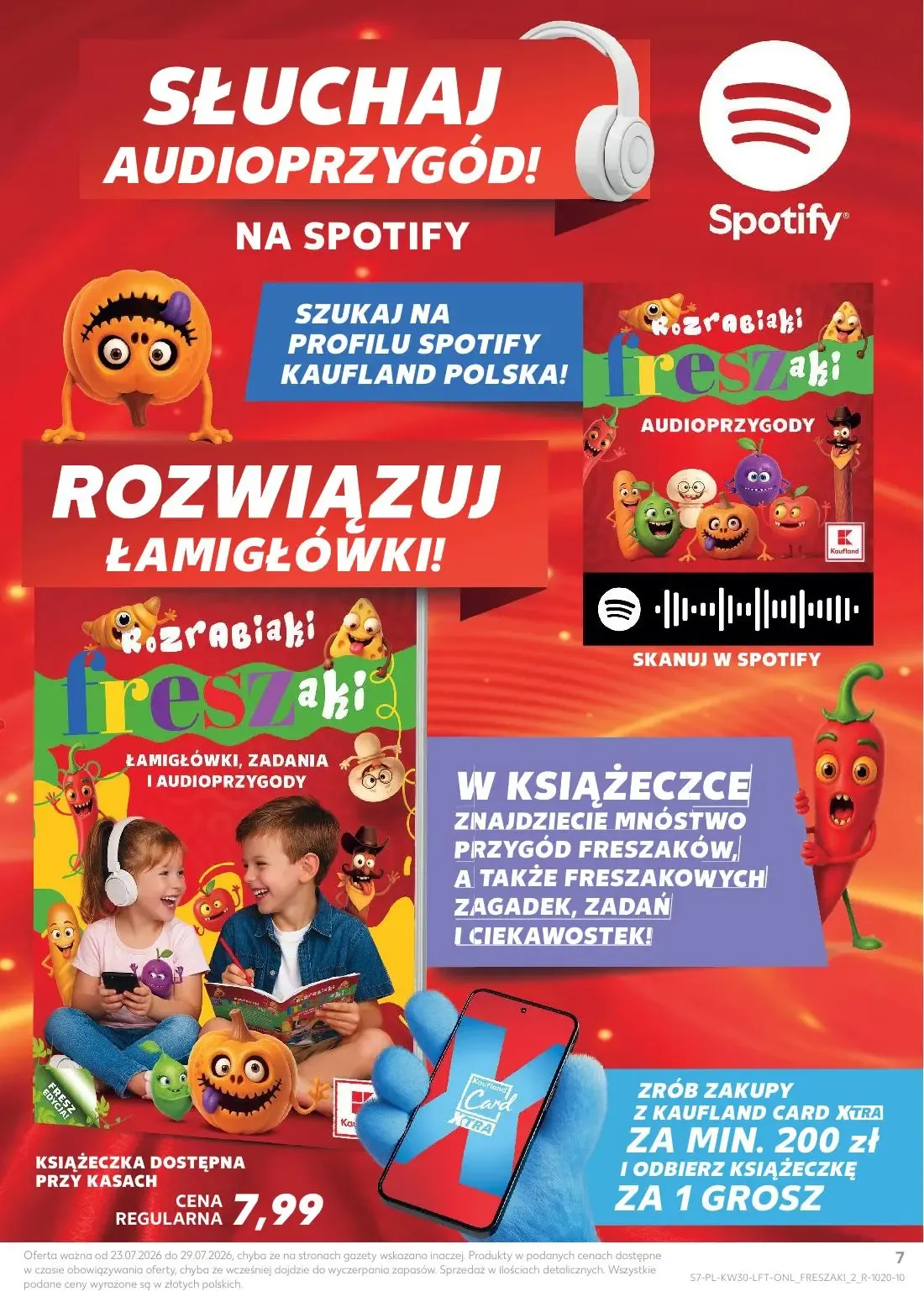 Kaufland gazetka, strona 7 z 68 — KSIĄŻECZKA, KSIĄŻECZKĘ