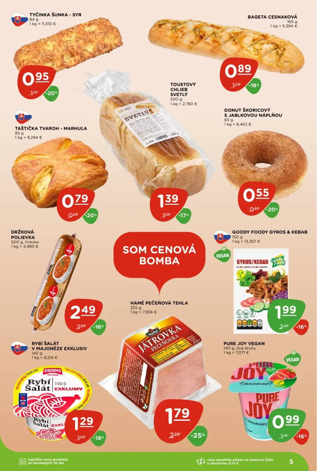 Terno leták, strana 5 z 29 — HAMÉ PEČEŇOVÁ TEHLA, DRŽKOVÁ POLIEVKA, GOODY FOODY GYROS & KEBAB