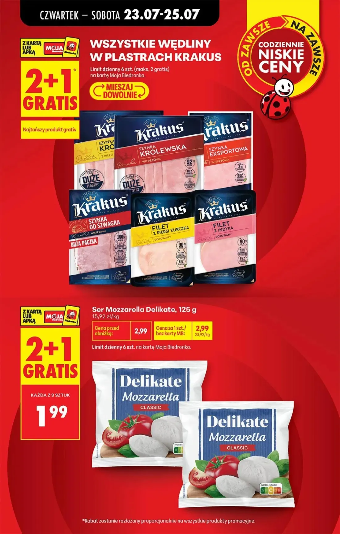 Biedronka gazetka, strona 5 z 98 — Ser Mozzarella Delikate