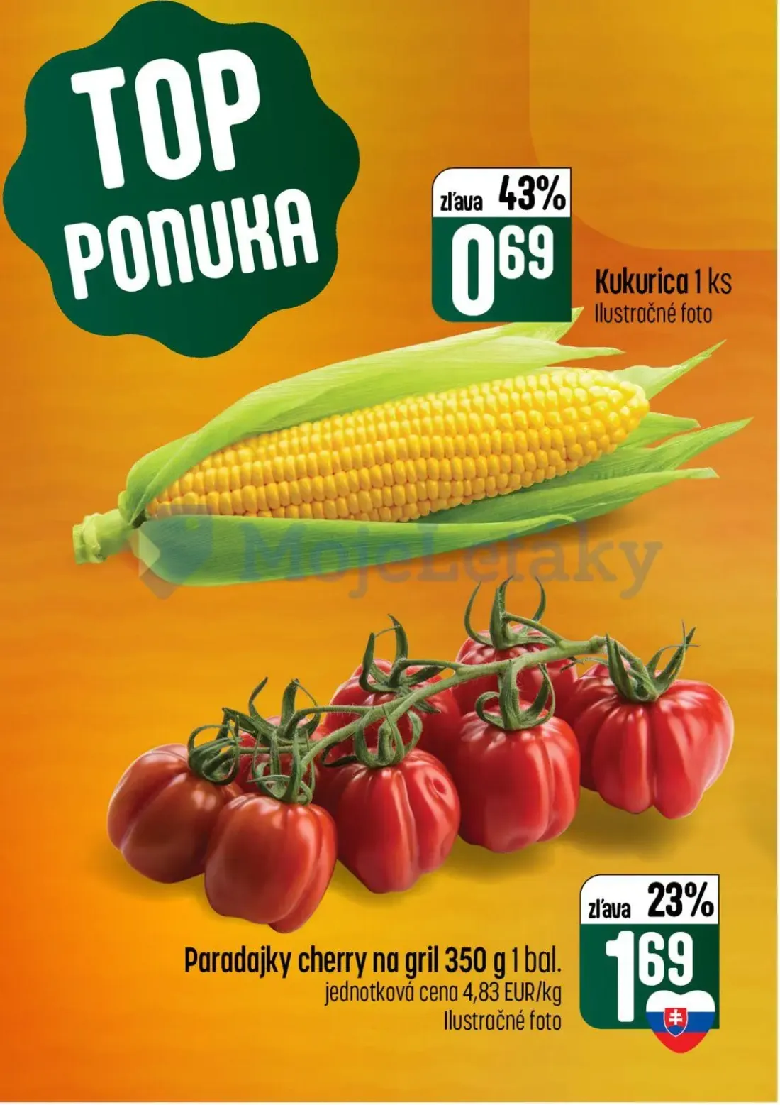 Coop Tempo leták, strana 4 z 56 — Kukurica, Paradajky cherry na gril