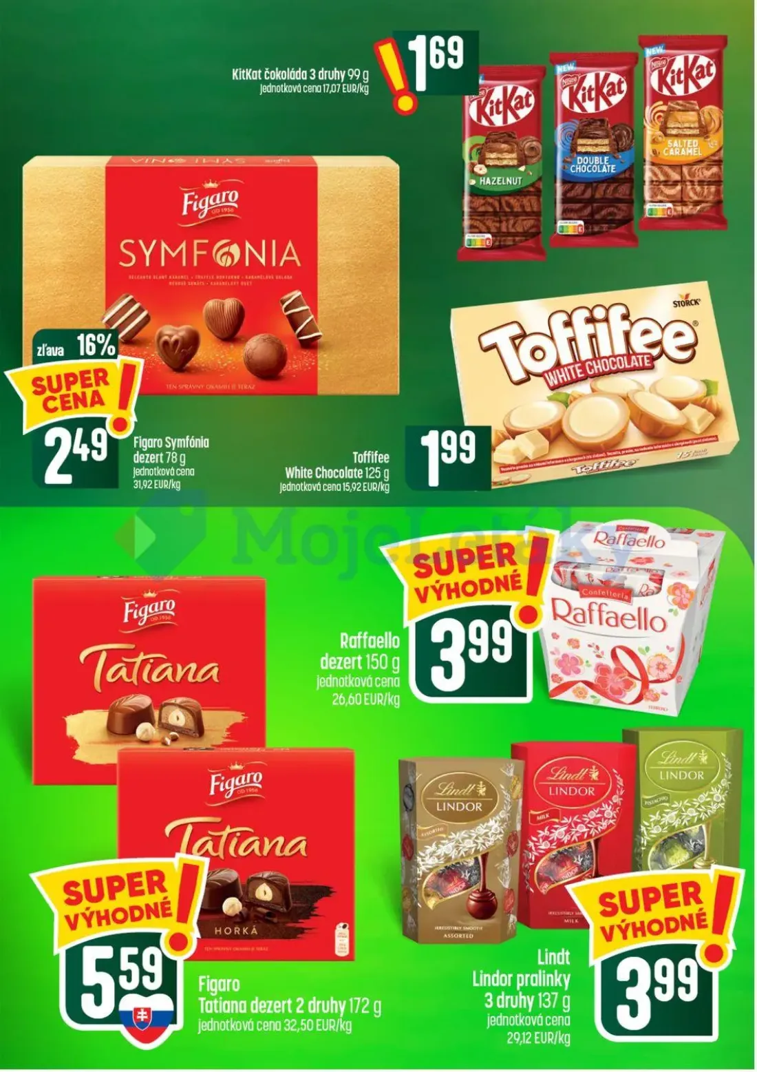 Coop Tempo leták, strana 36 z 56 — KitKat čokoláda 3 druhy, Figaro Symfónia dezert, Toffifee White Chocolate