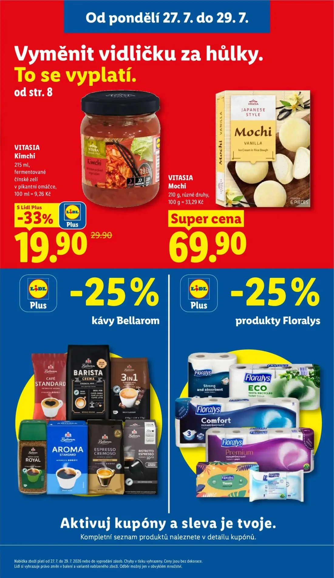 Lidl leták, strana 3 z 52 — VITASIA Kimchi, VITASIA Mochi