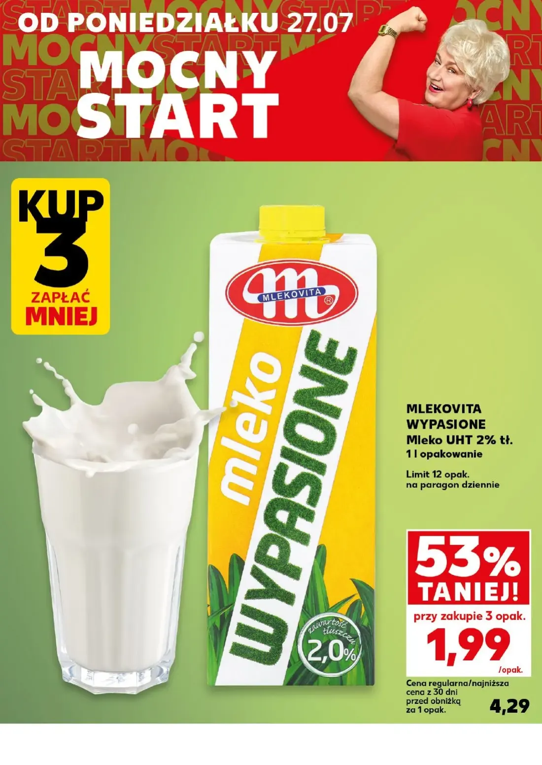 Kaufland gazetka, strona 4 z 28 — MLEKOVITA WYPASIONE Mleko UHT 2% tł.