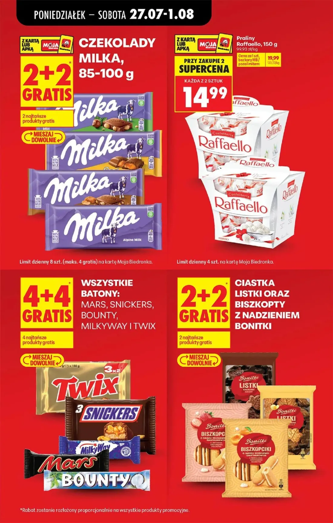 Biedronka gazetka, strona 11 z 93 — Praliny Raffaello