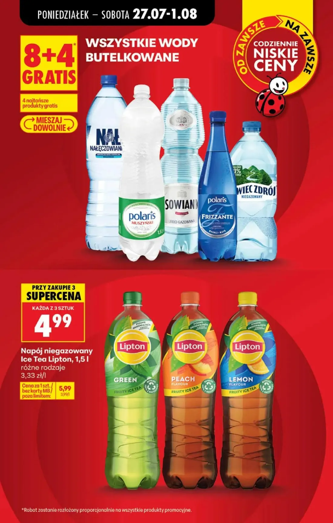 Biedronka gazetka, strona 14 z 93 — Napój niegazowany Ice Tea Lipton