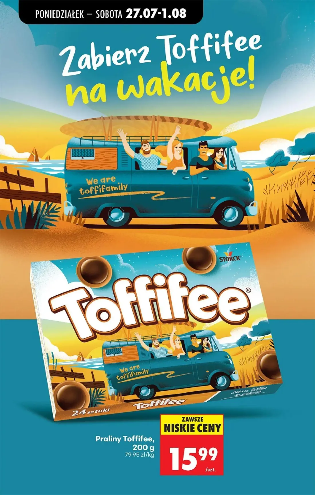 Biedronka gazetka, strona 62 z 93 — Praliny Toffifee