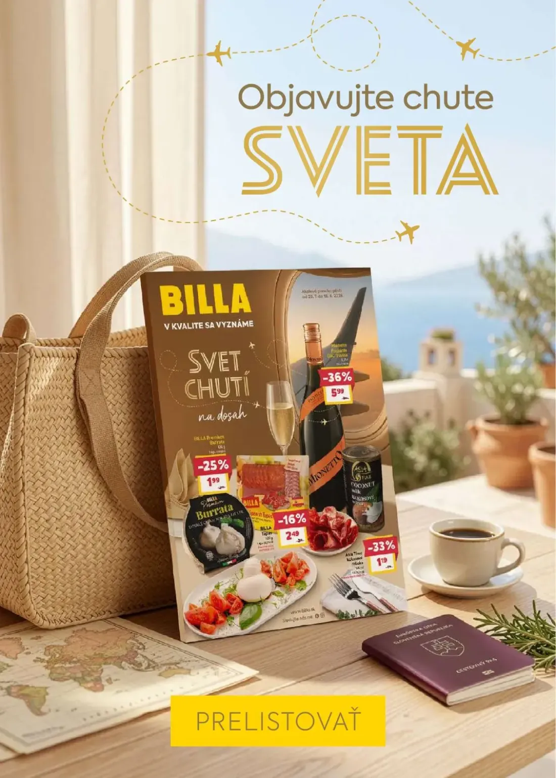 Billa leták, strana 32 z 33 — Mionetto Prosecco, Asia Thuo kokosové mlieko, BILLA paksh Tapes