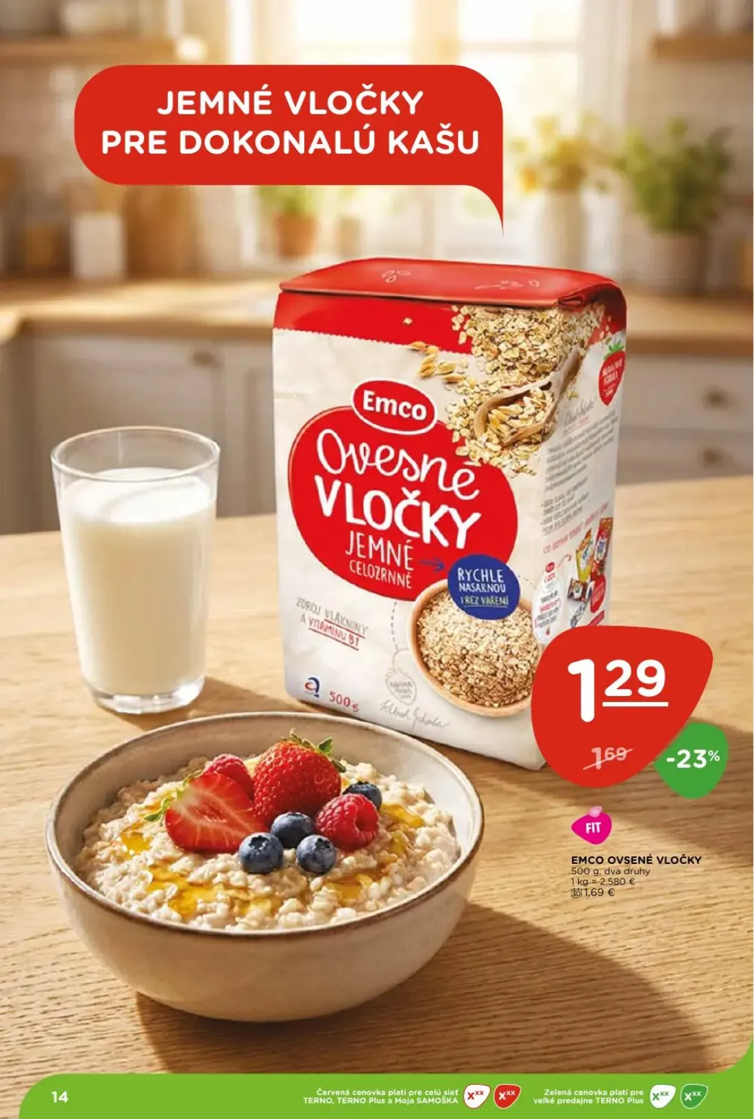 Terno leták, strana 14 z 30 — EMCO OVSENÉ VLOČKY