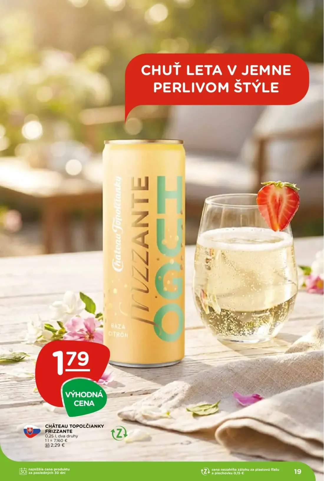 Terno leták, strana 19 z 30 — CHÂTEAU TOPOĽČIANKY FRIZZANTE