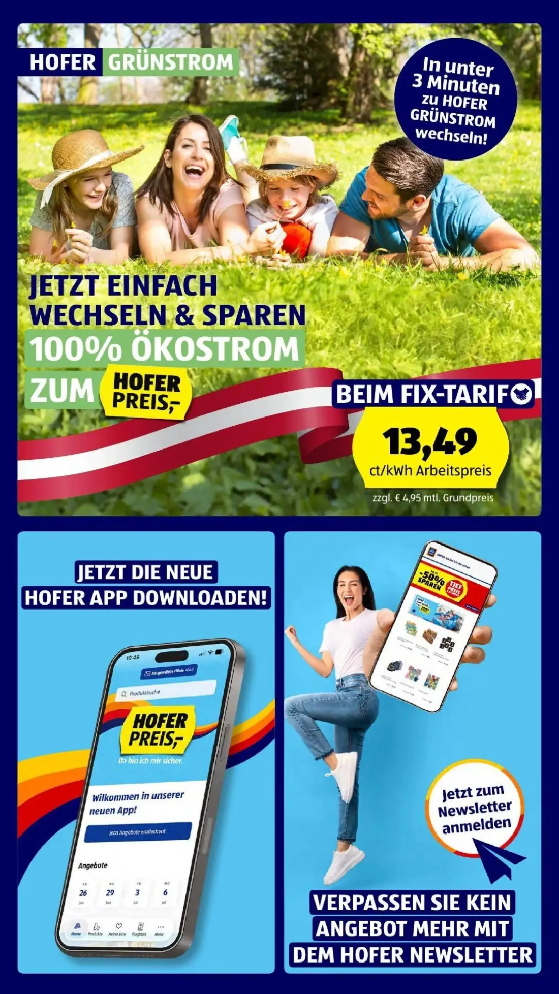 Hofer Prospekt, Seite 3 von 50 — GRÜNSTROM