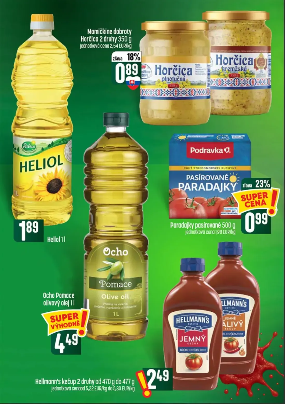 Coop Tempo leták, strana 32 z 60 — Mamičkine dobroty Horčica