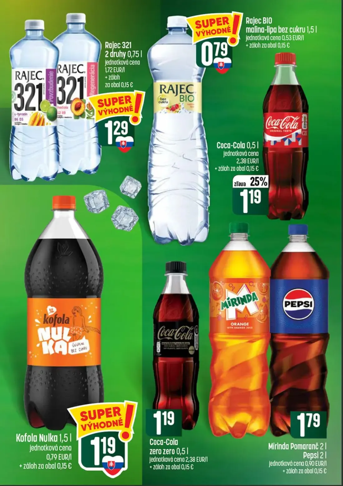 Coop Tempo leták, strana 47 z 60 — Coca-Cola, Kofola Nulka